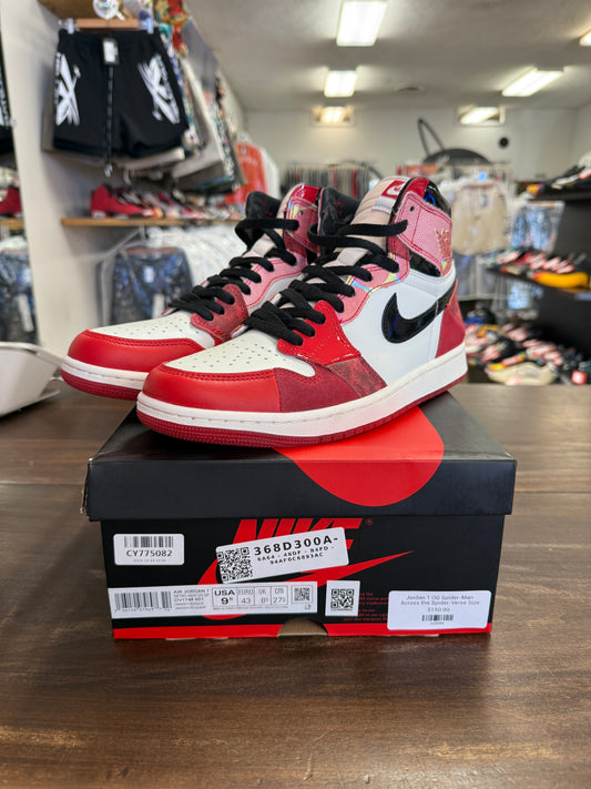 Jordan 1 OG Spider-Man Across the Spider-Verse
