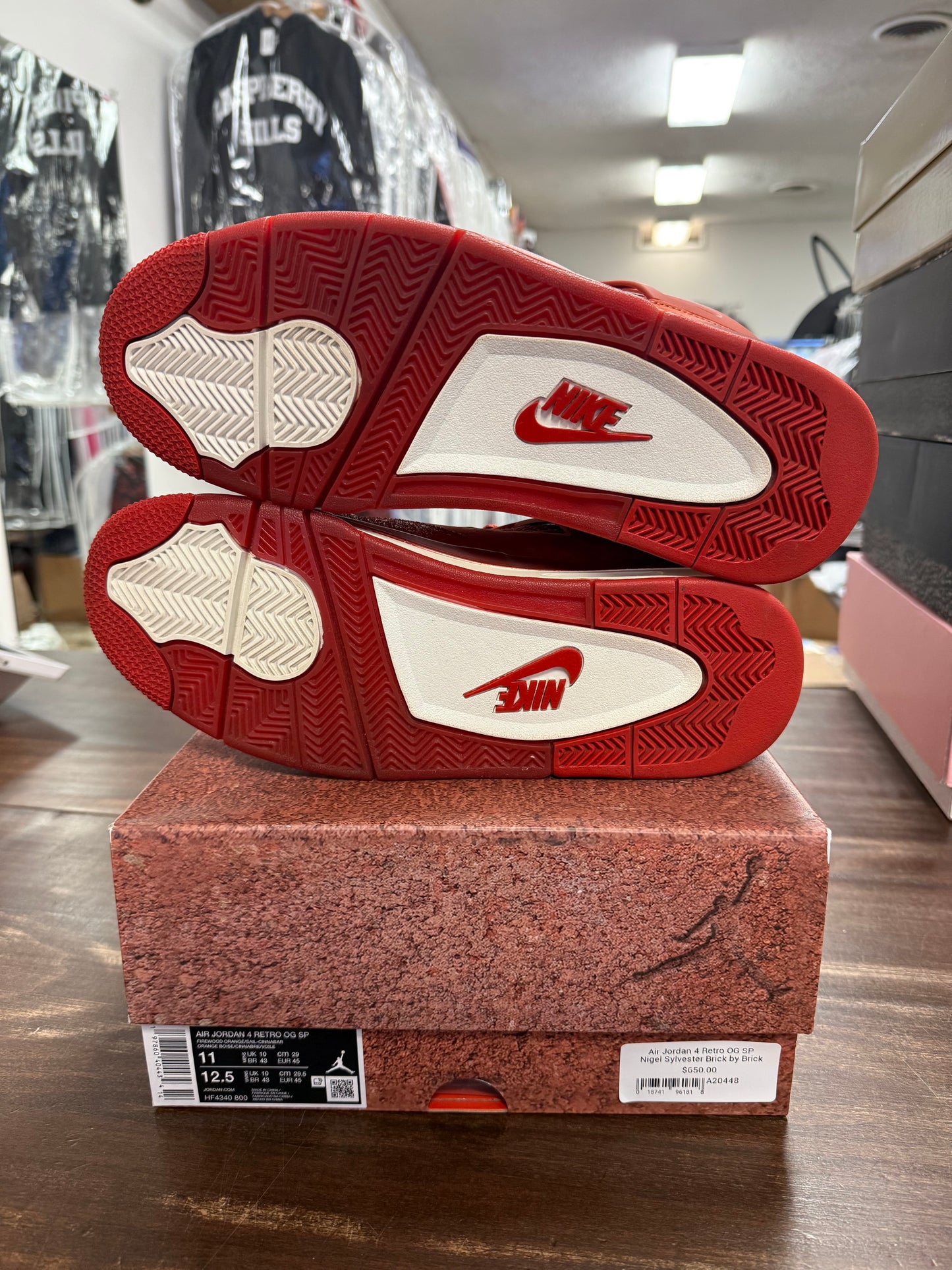 Air Jordan 4 Retro OG SP Nigel Sylvester Brick by Brick