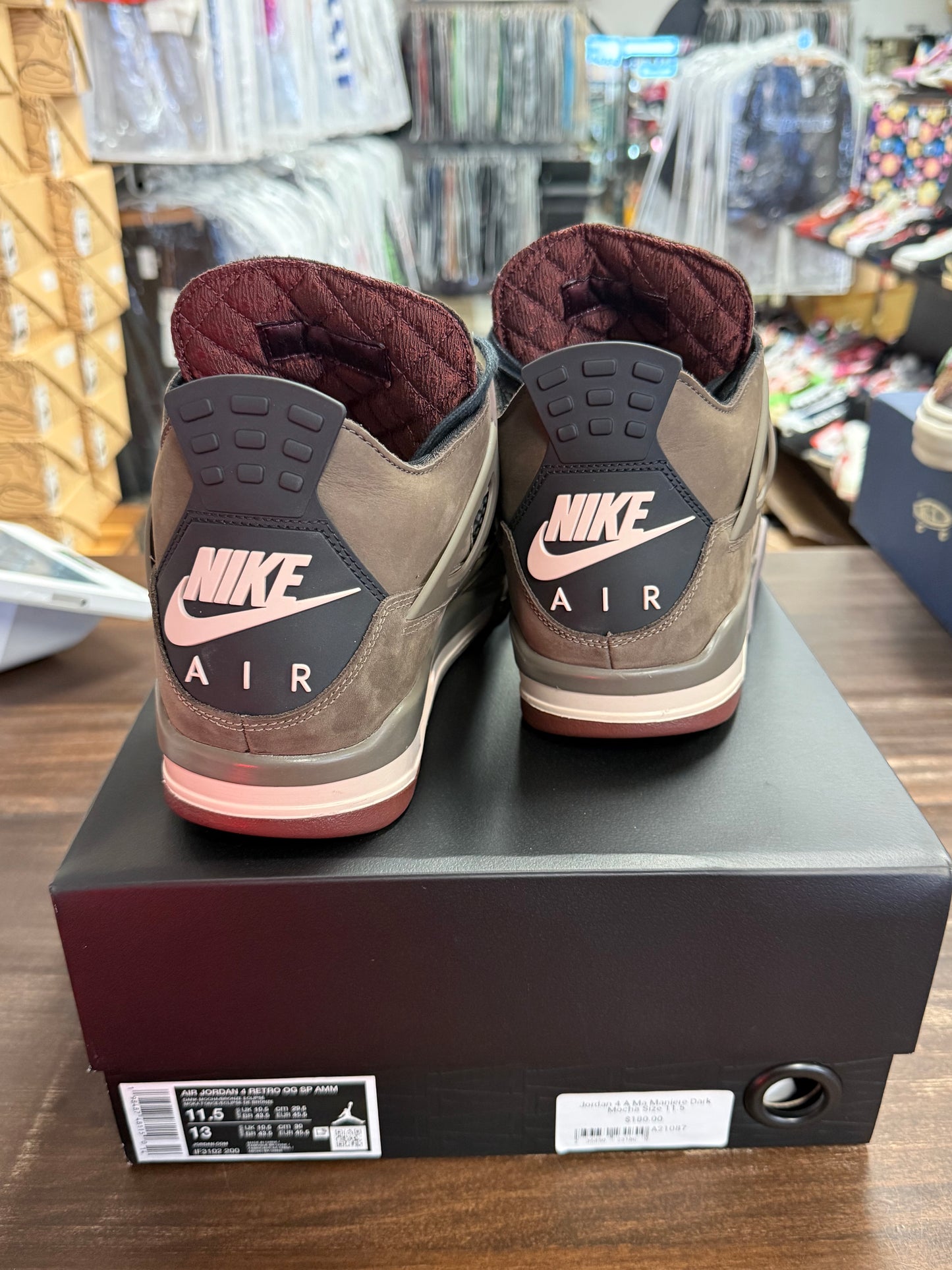 Jordan 4 A Ma Maniere Dark Mocha
