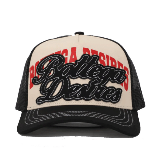 BOTTEGA DESIRES TRUCKER HAT RAW