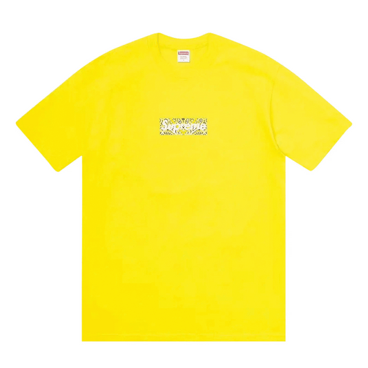 Supreme Bandana Box Logo Yellow