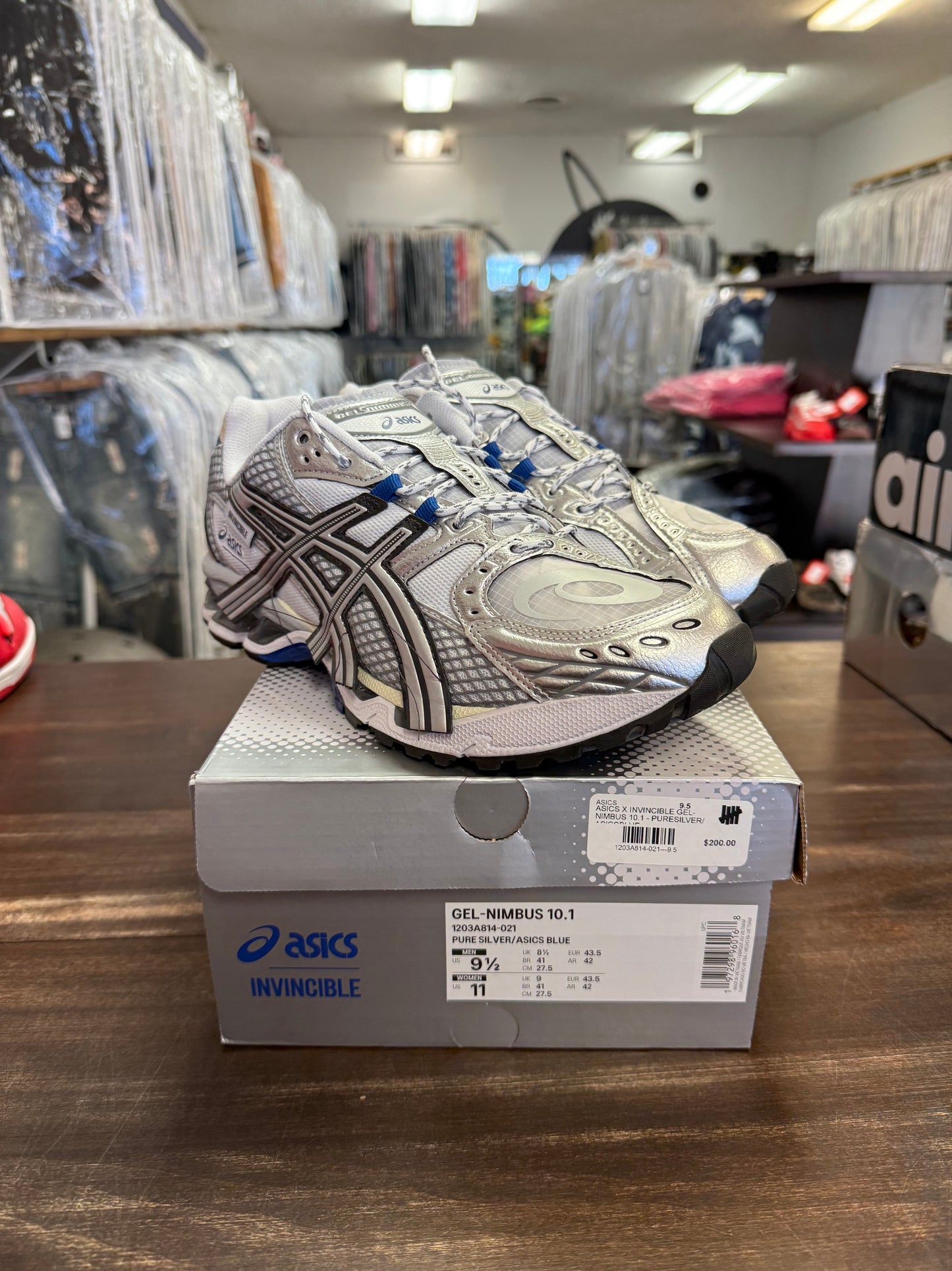 ASICS Gel-Nimbus 10.1 Invincible 404 Blue