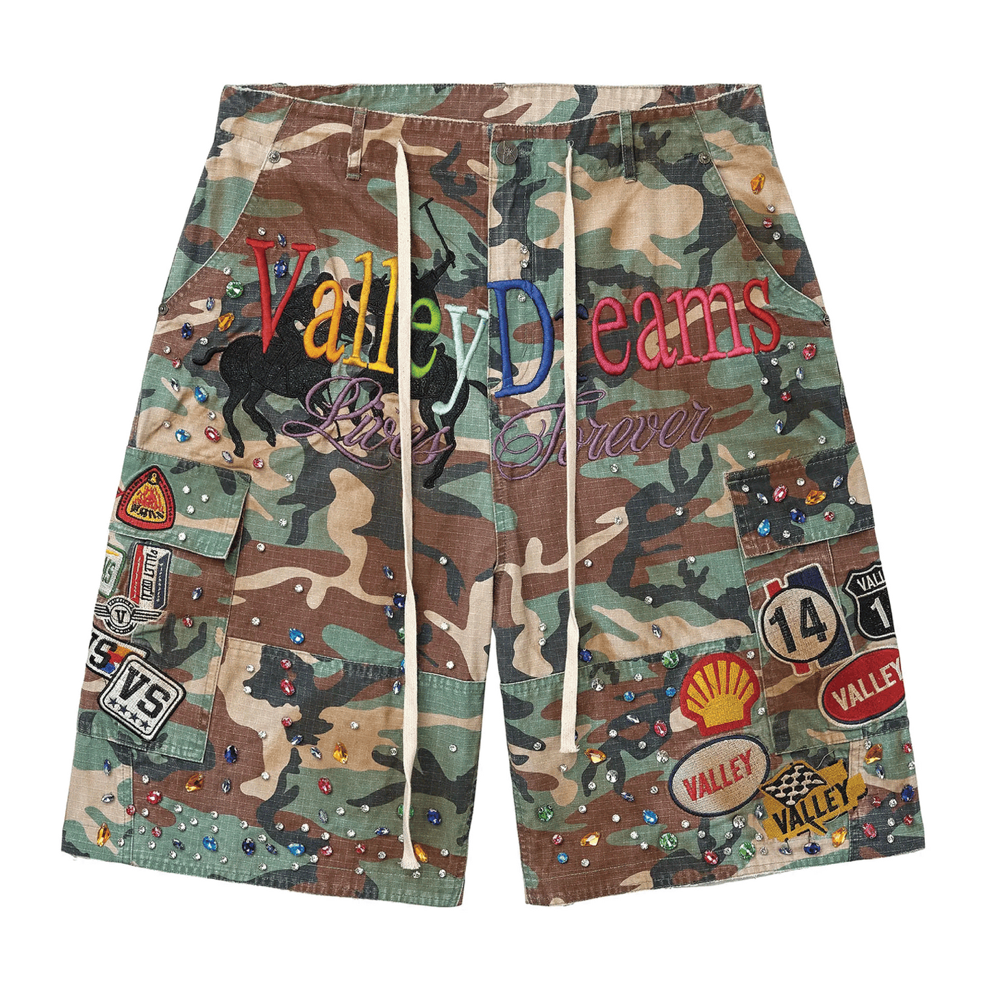 Vale Forever Diy Camo Jorts