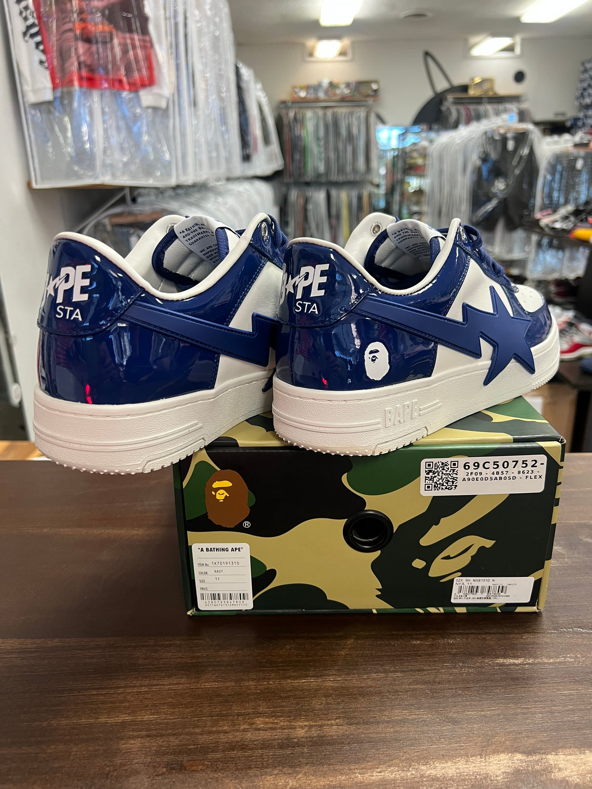 A Bathing Ape Bape Sta M2 Navy