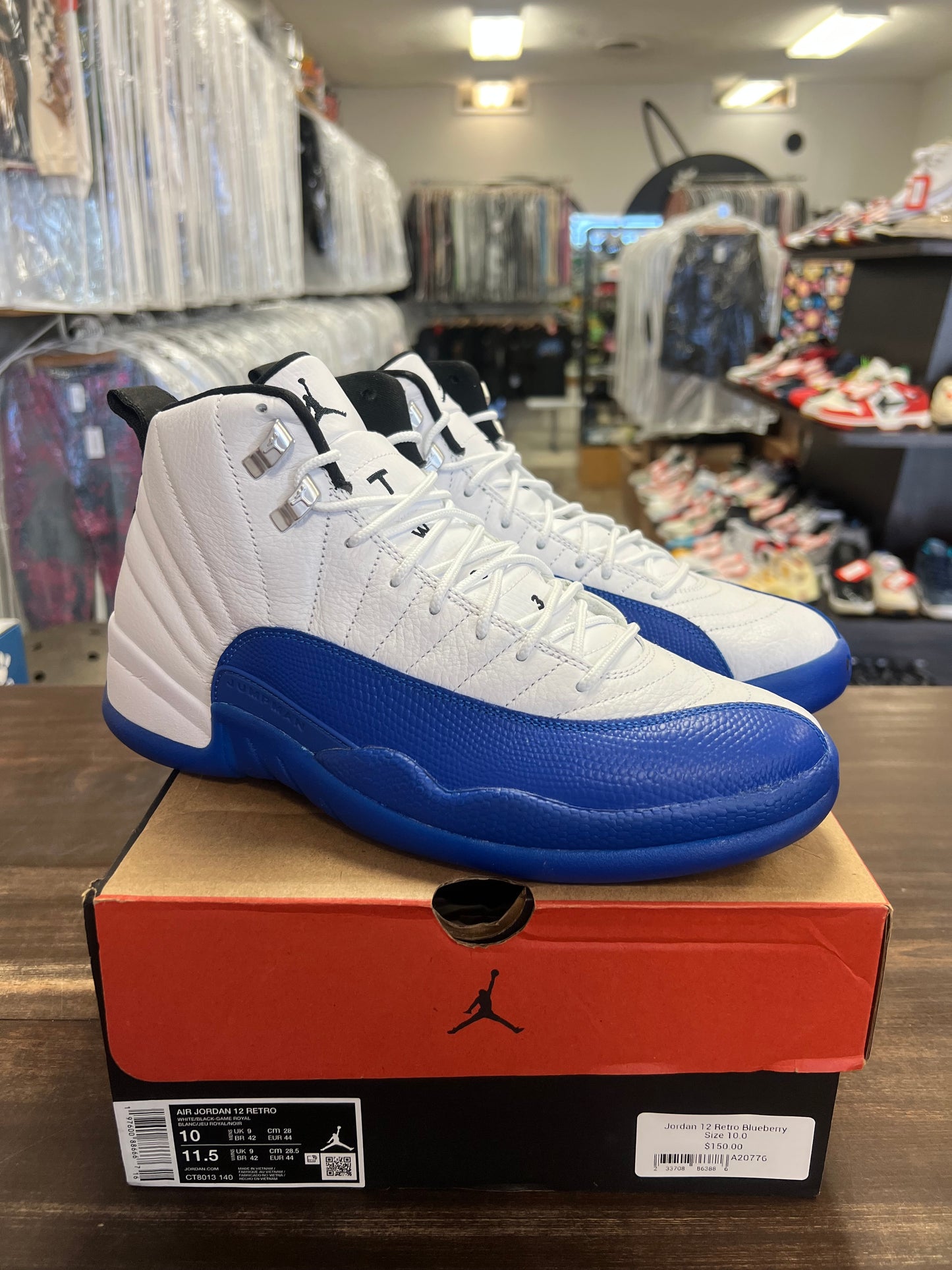 Jordan 12 Retro Blueberry