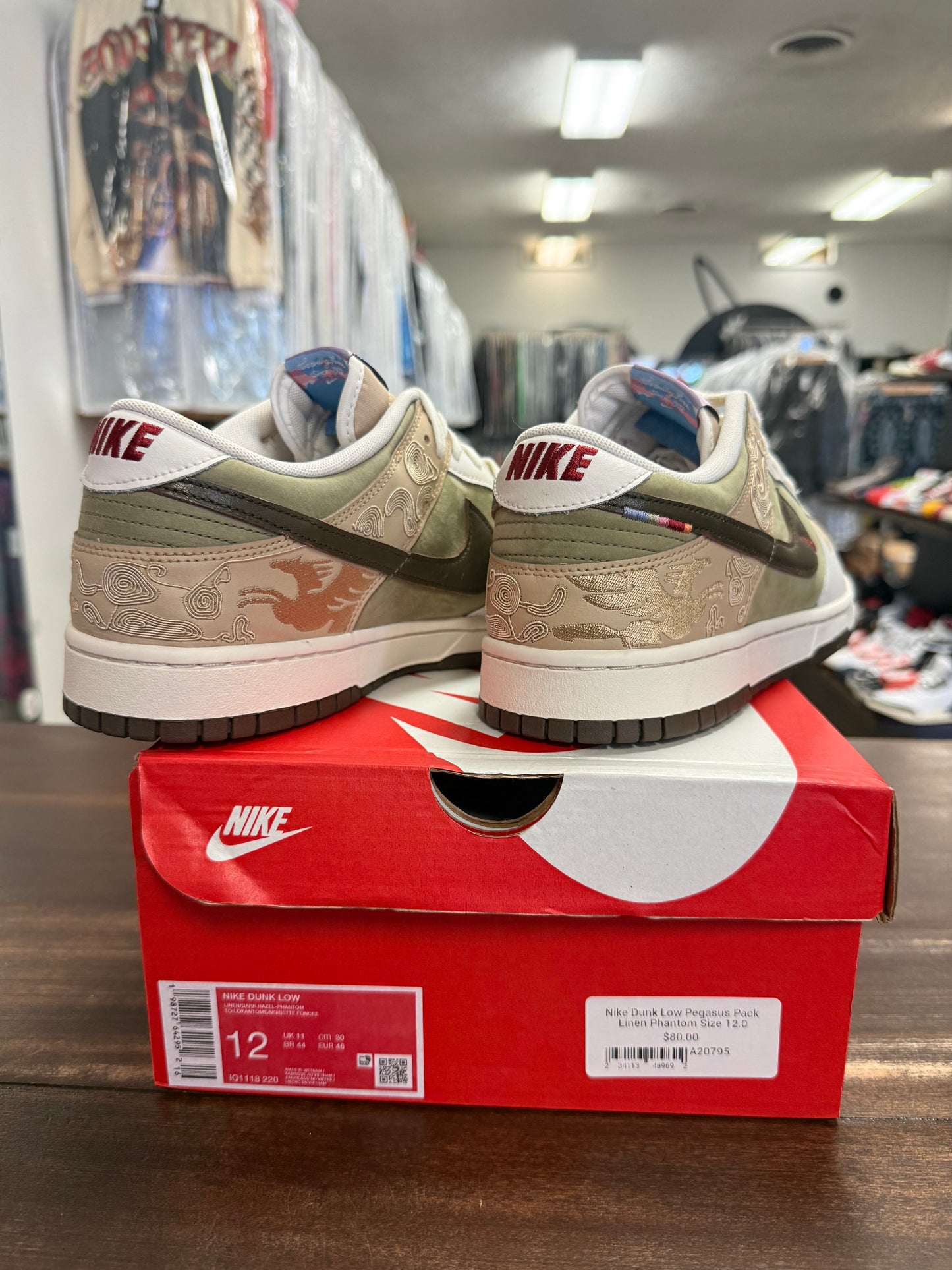 Nike Dunk Low Pegasus Pack Linen Phantom
