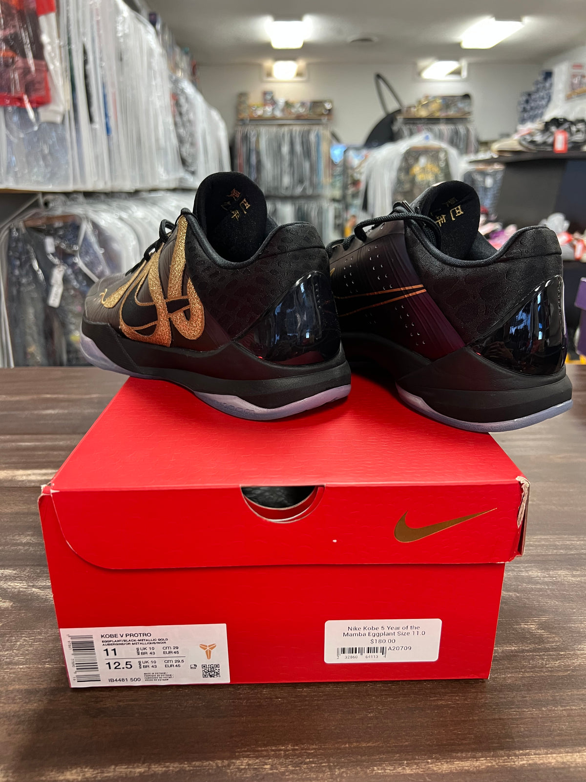 Nike Kobe 5 Year of the Mamba Eggplant