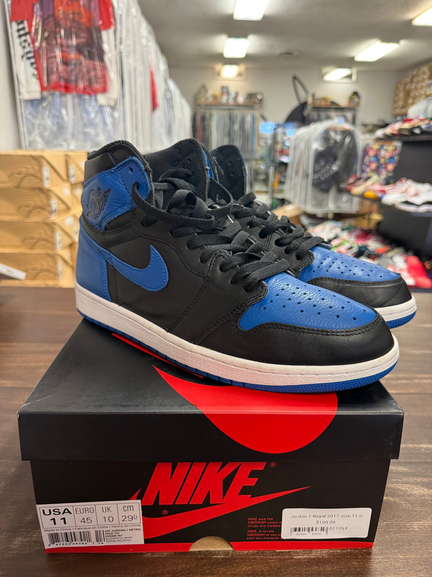 Jordan 1 Royal 2017