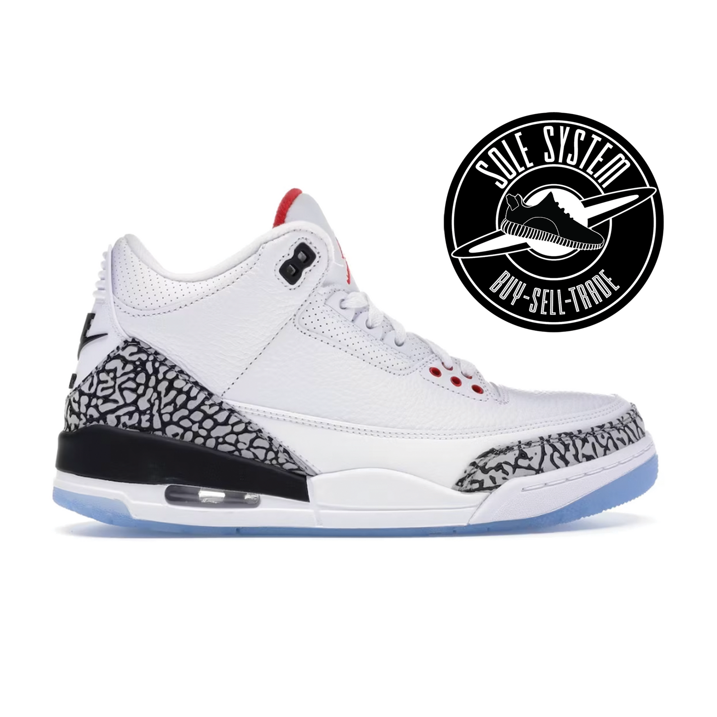 Jordan 3 Retro Free Throw Line White Cement