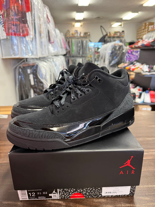 Jordan 3 Black Cat 2025