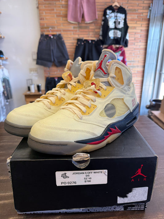 Jordan 5 Retro Off-White Sail