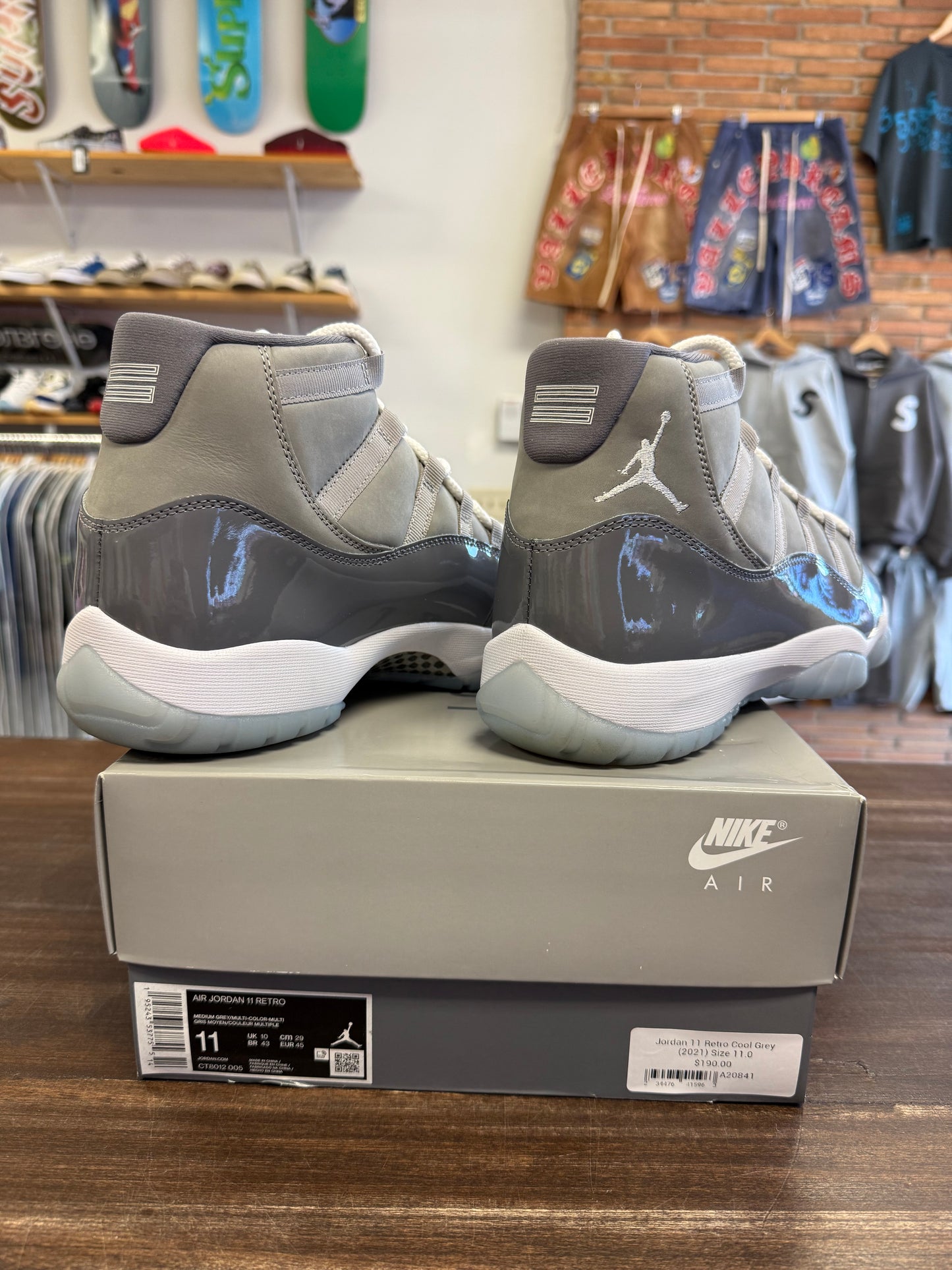 Jordan 11 Retro Cool Grey (2021)