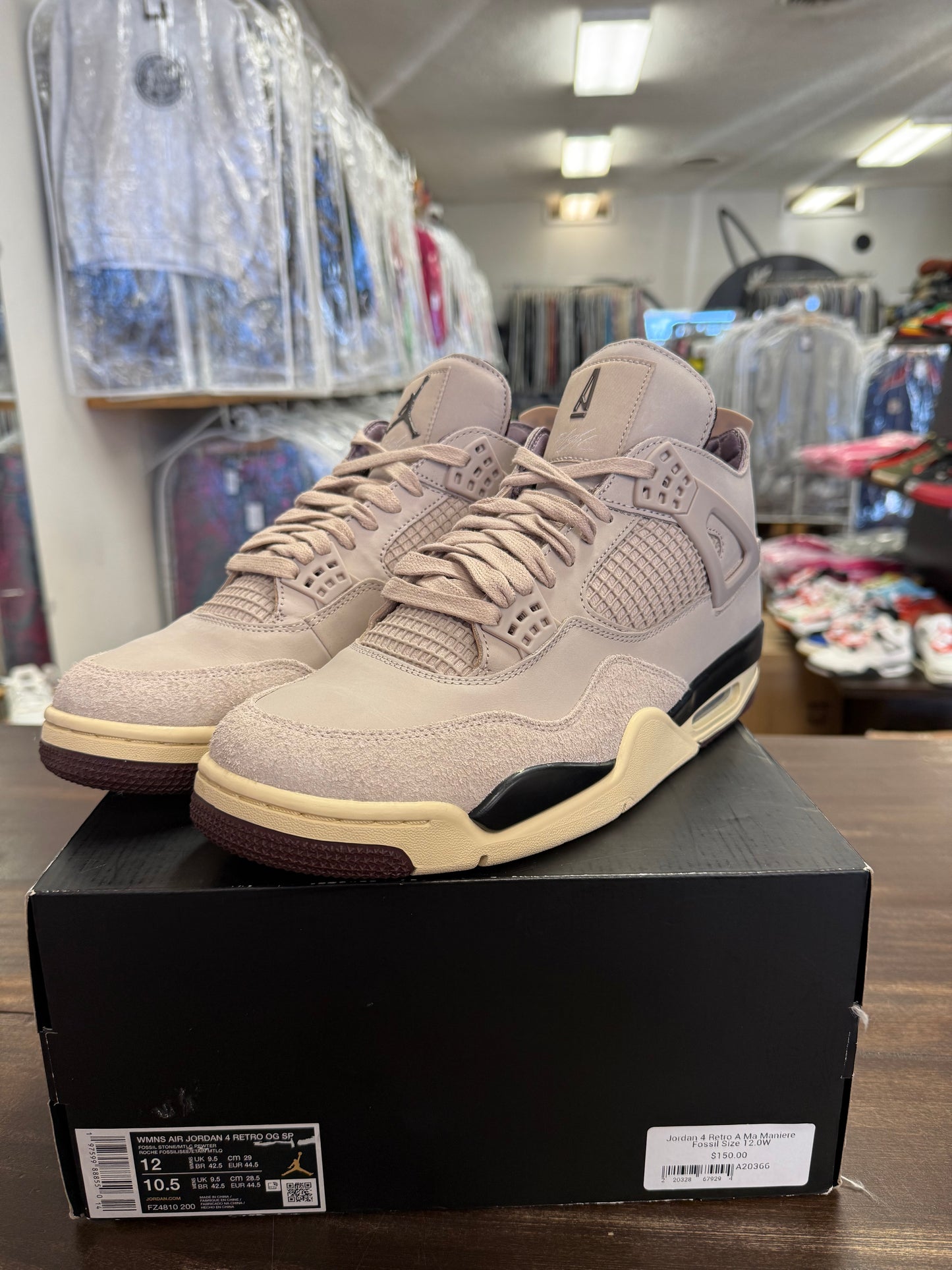 Jordan 4 Retro A Ma Maniere Fossil