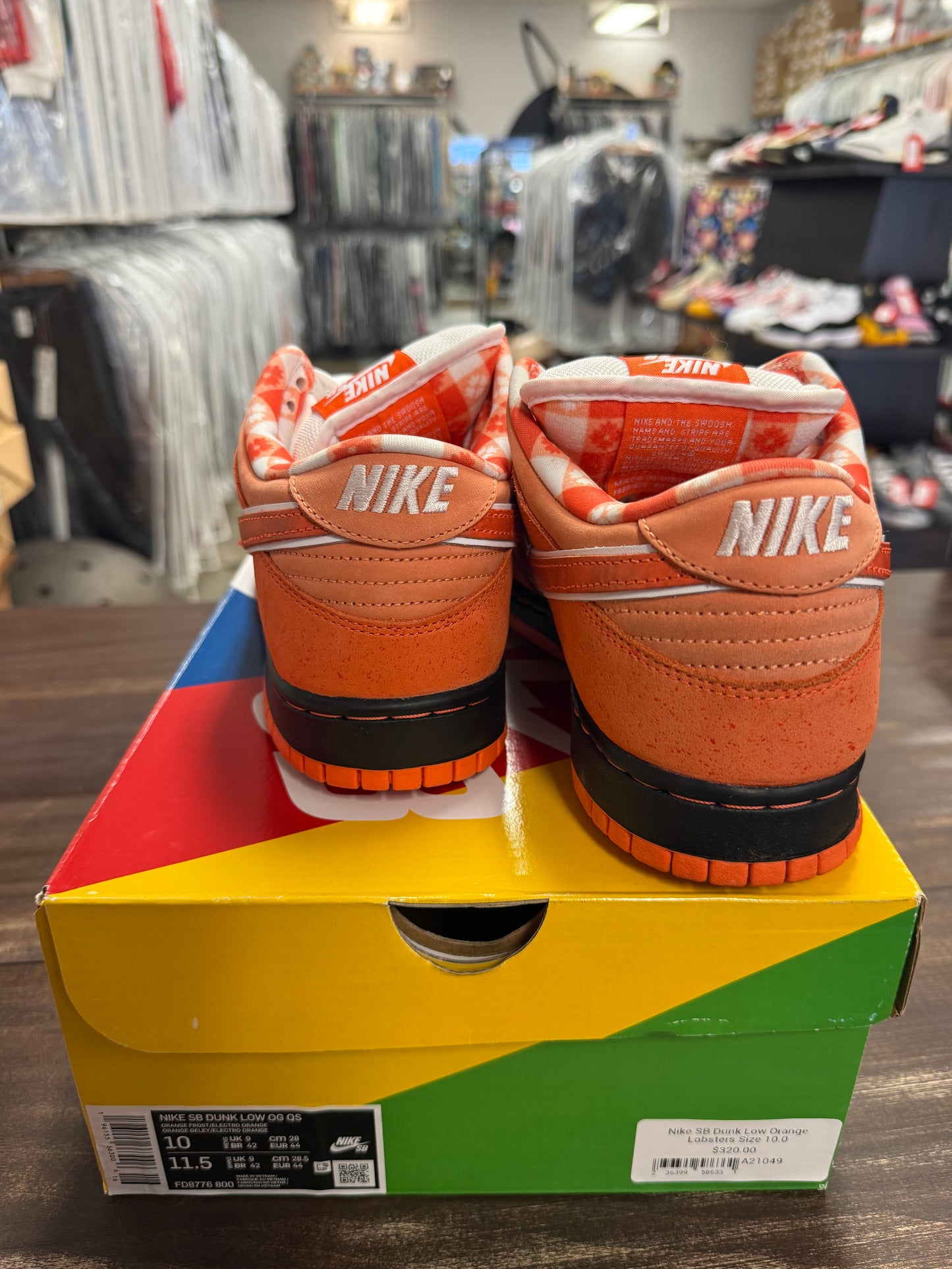 Nike SB Dunk Low Orange Lobsters