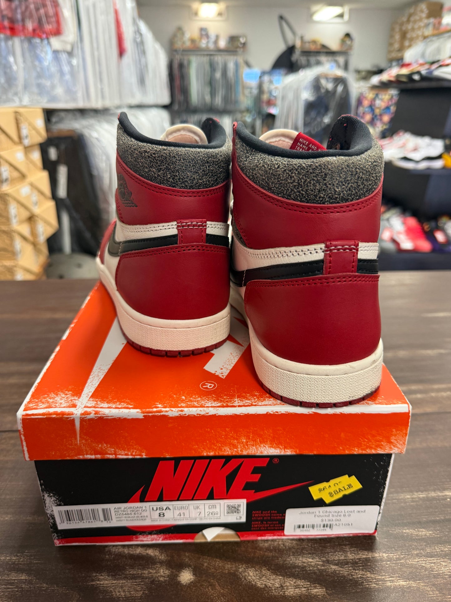 Jordan 1 Chicago Lost and Found