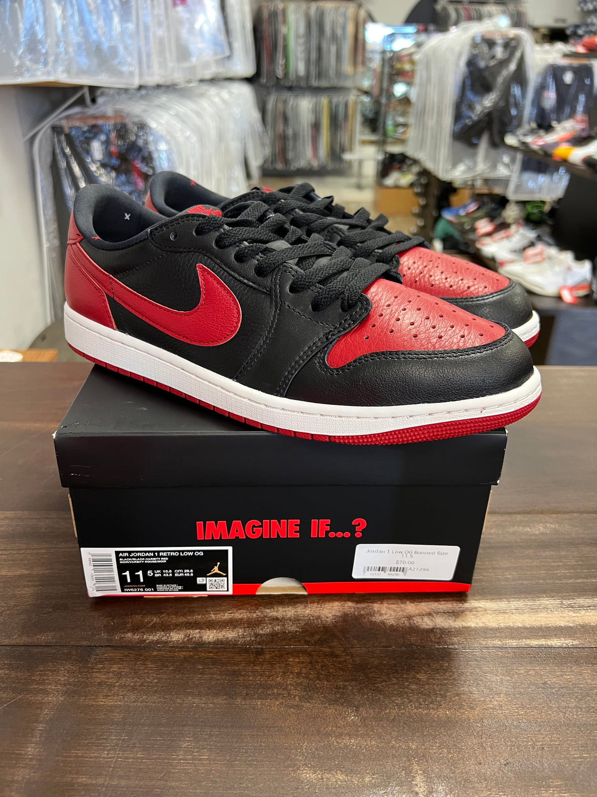 Jordan 1 Low OG Banned