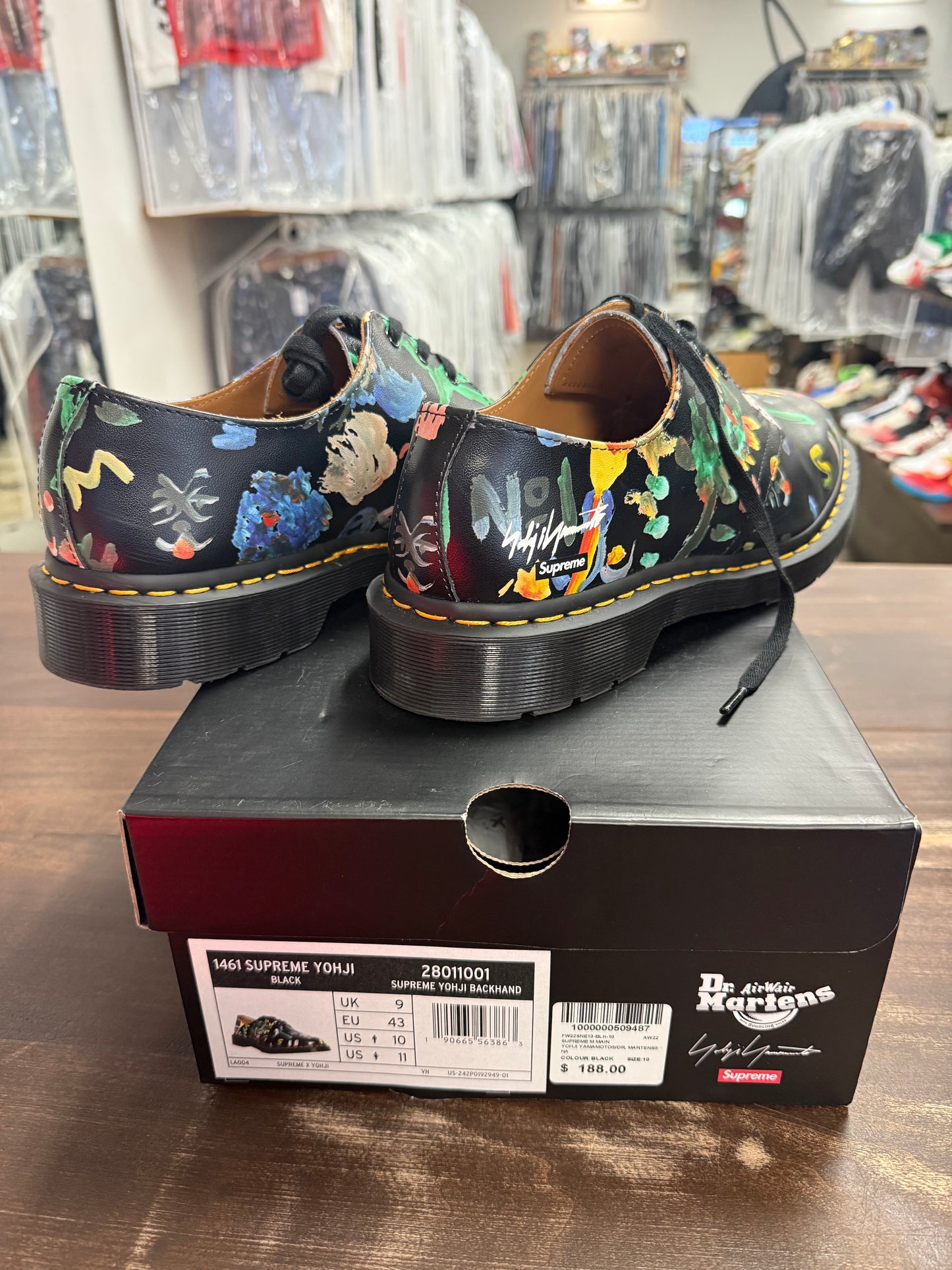 Dr. Martens 1461 Supreme Yamamoto Black