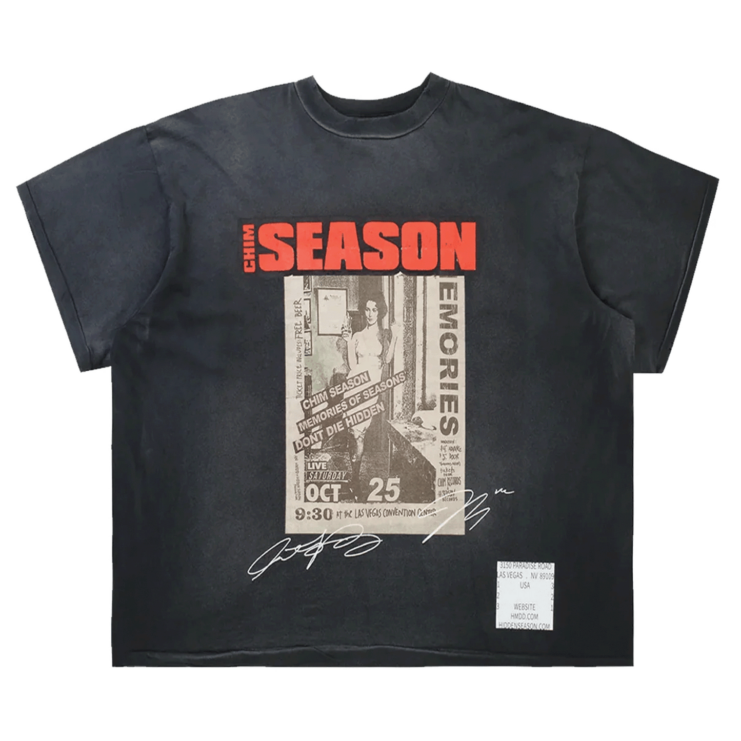 HMDD Hidden Season Tee Black