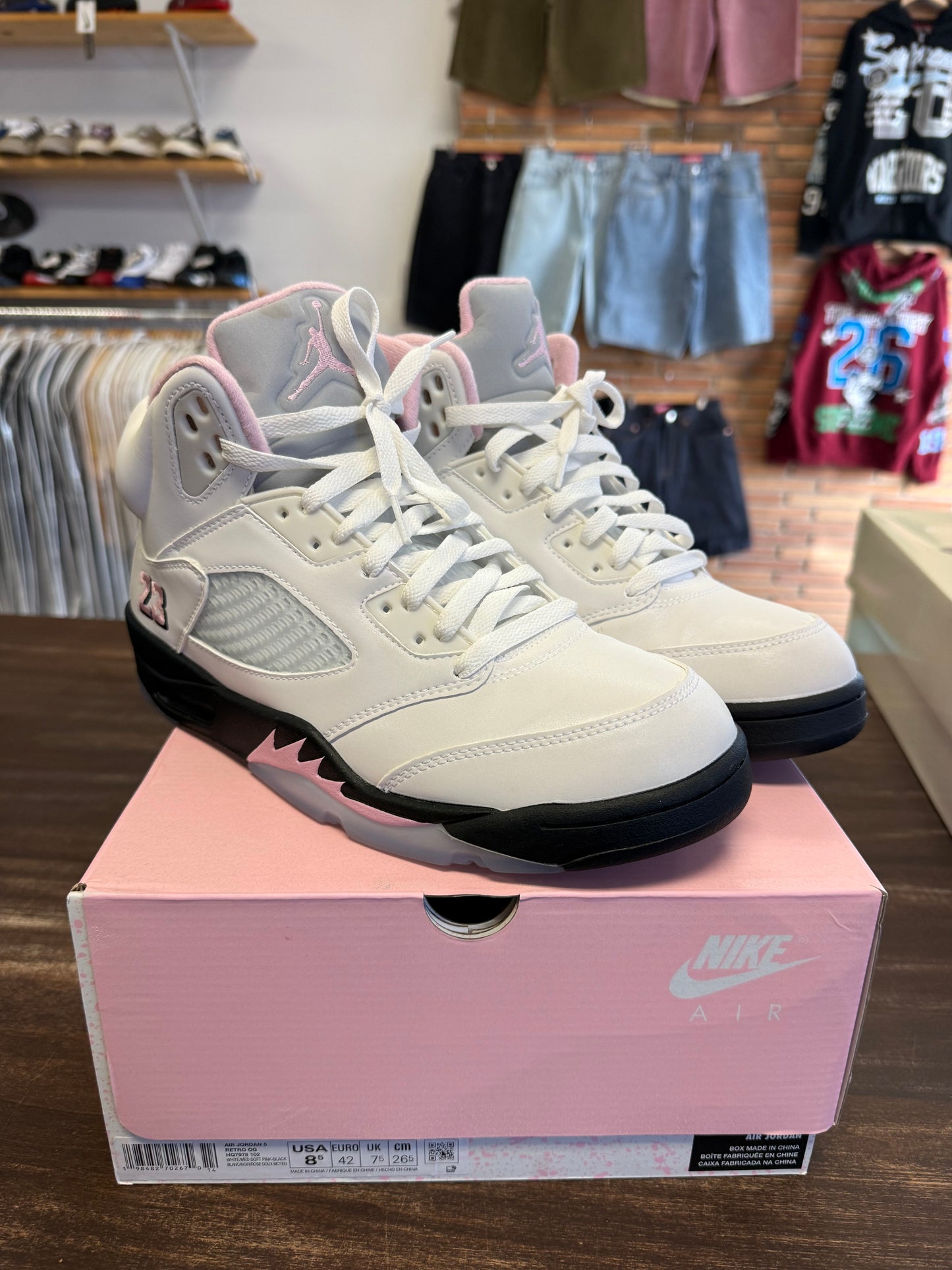 Jordan 5 Retro Medium Soft Pink