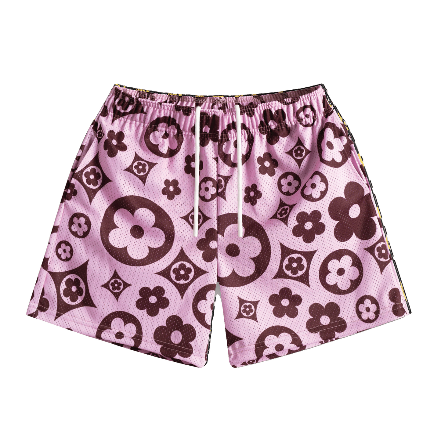 Bravest Pink Flower Shorts