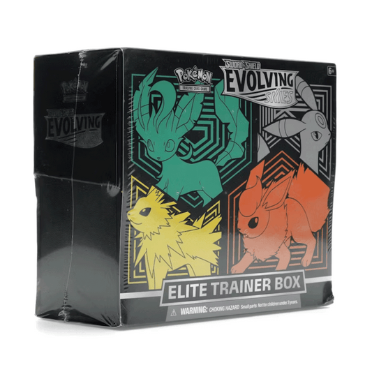 Pokémon TCG Sword & Shield Evolving Skies Elite Trainer Box (Flareon/Jolteon/Umbreon/Leafeon)
