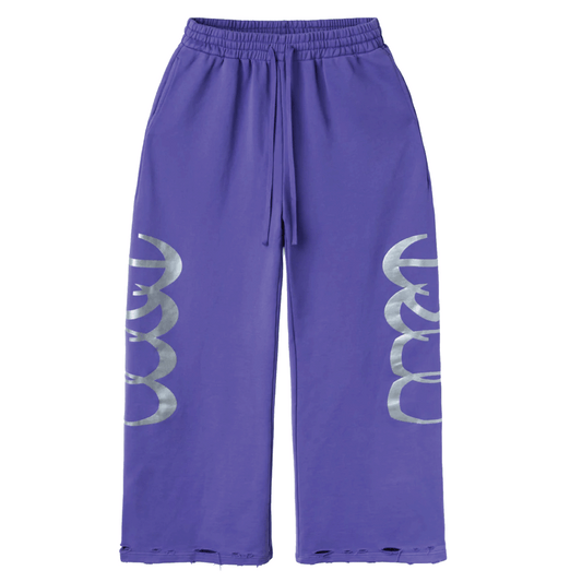 HMDD PURPLE GALAXY RADAR SWEATS