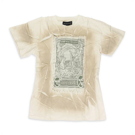 Who Decides War Off-White Currency T