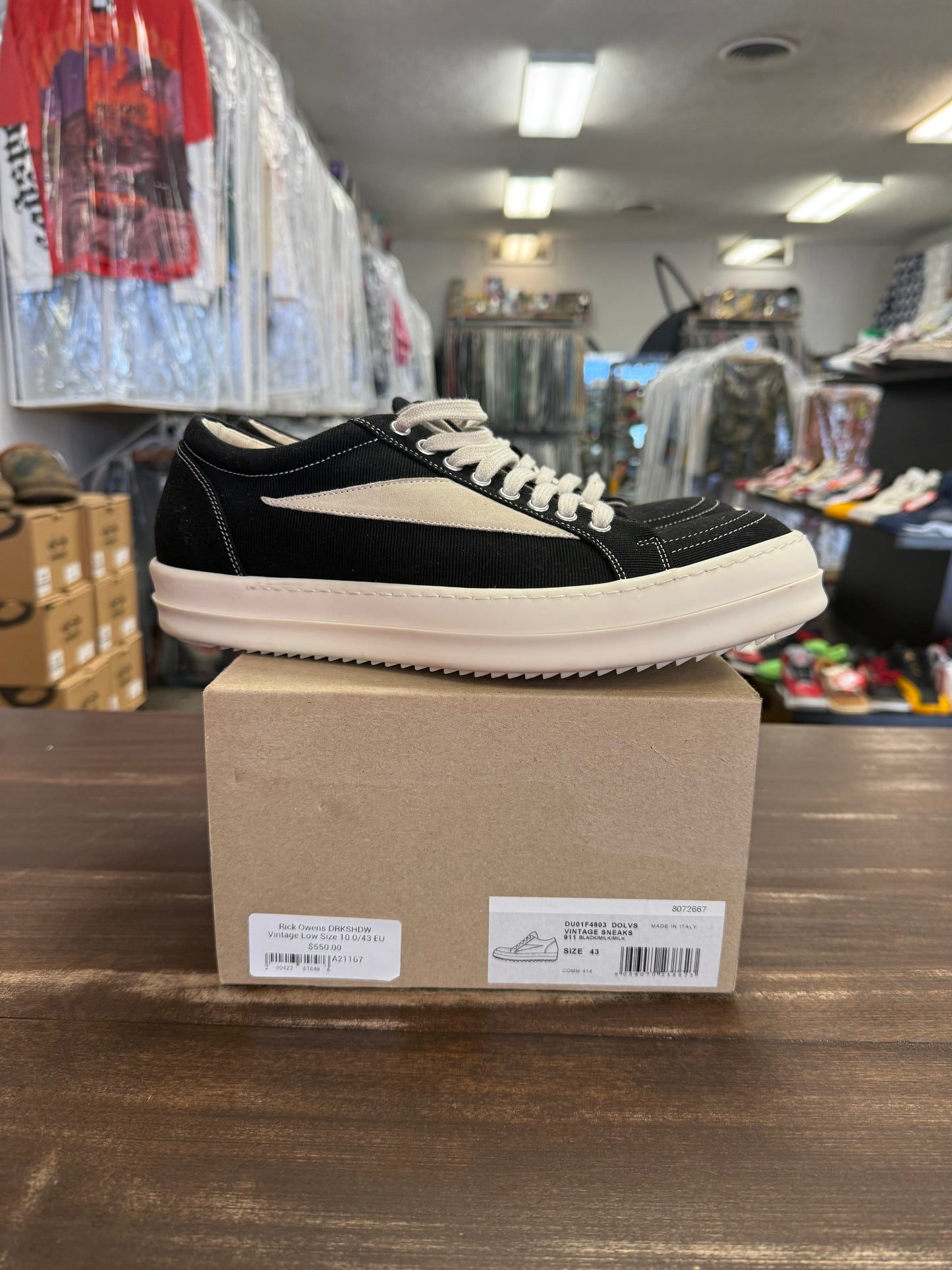 Rick Owens DRKSHDW Vintage Low