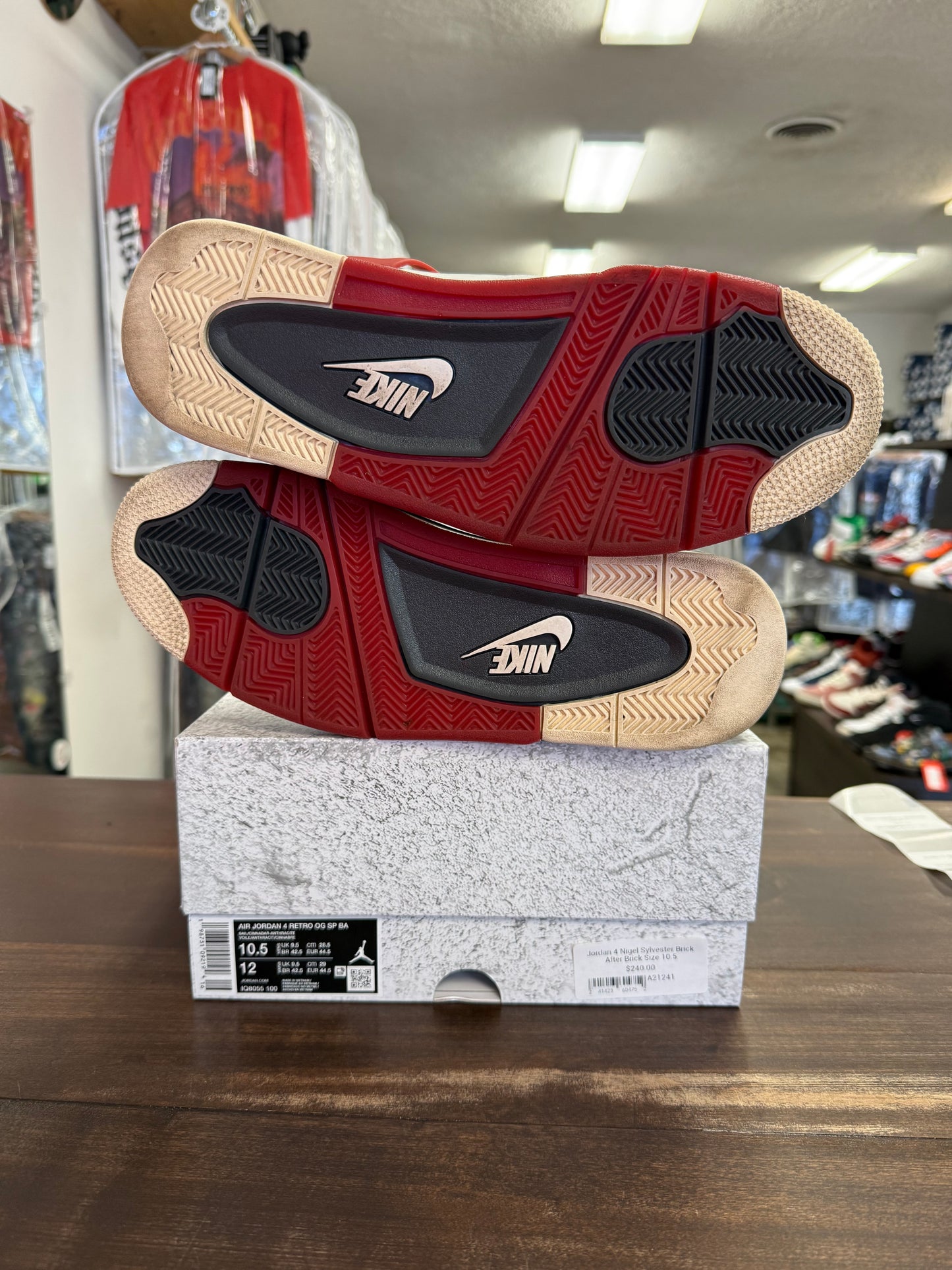 Jordan 4 Nigel Sylvester Brick After Brick