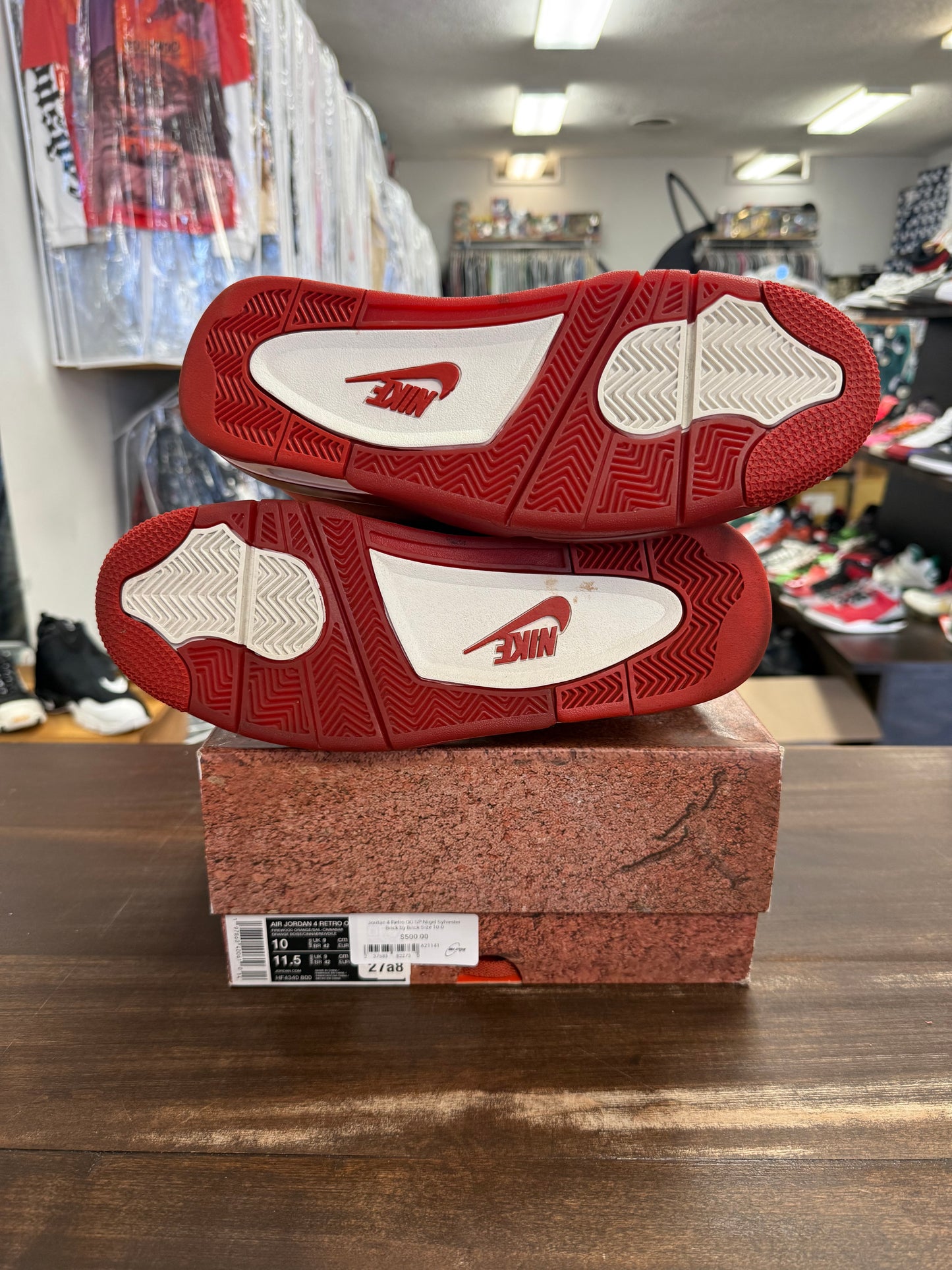 Jordan 4 Retro OG SP Nigel Sylvester Brick by Brick