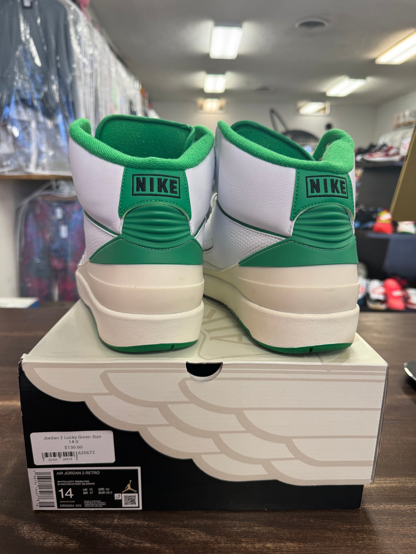 Jordan 2 Lucky Green