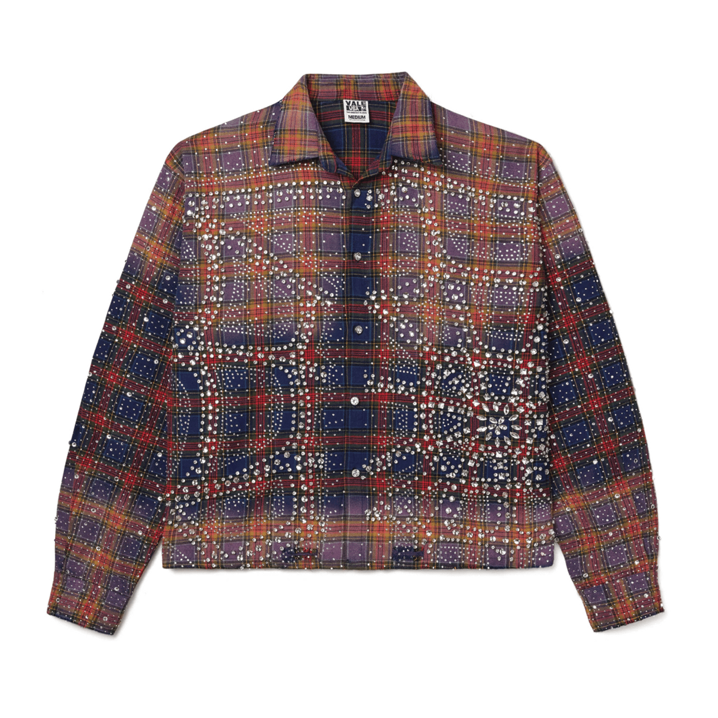 Vale Purple Fever Flannel