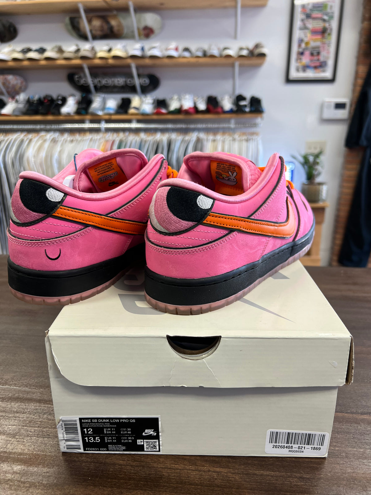 Nike SB Dunk Low The Powerpuff Girls Blossom