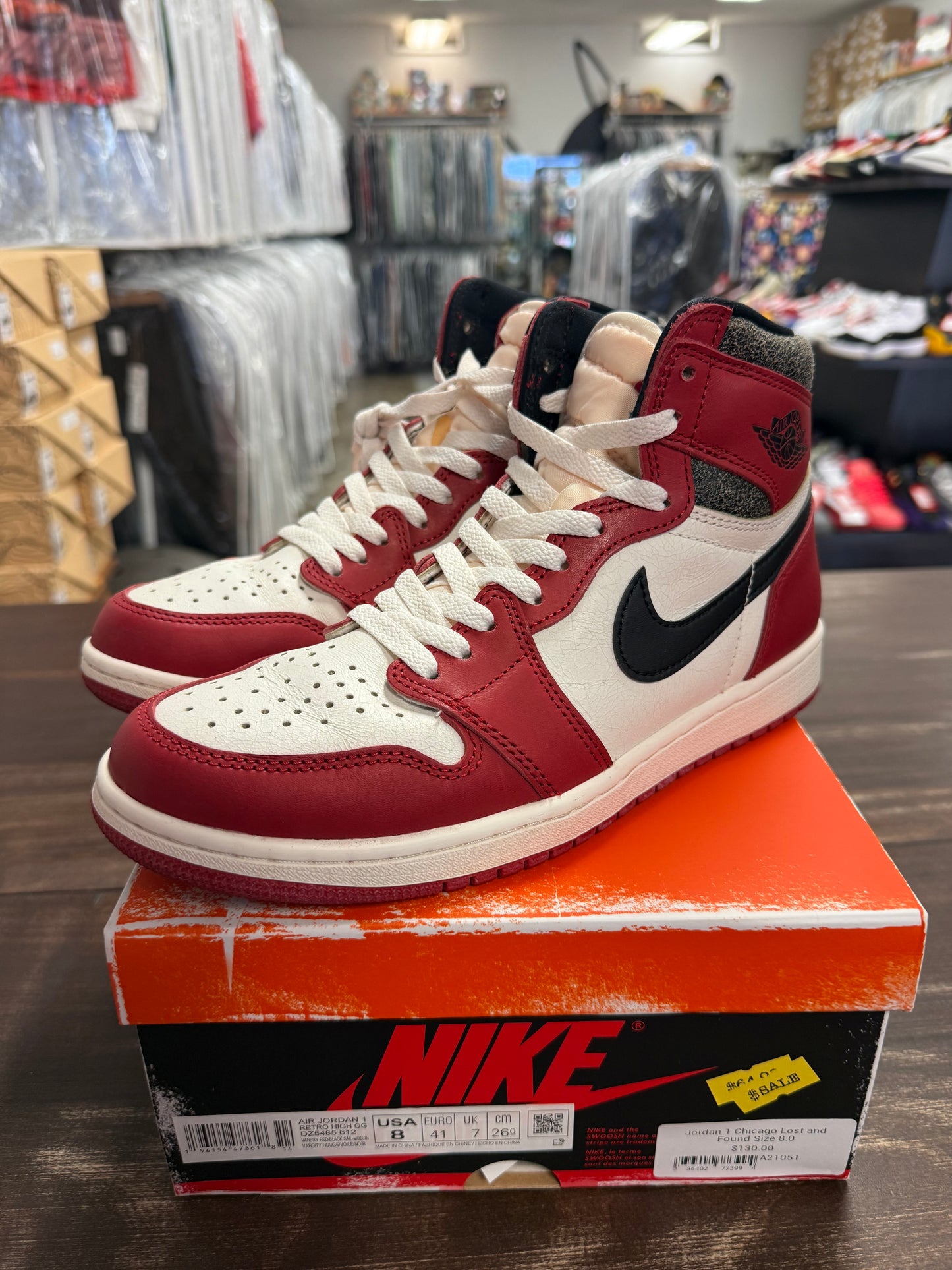Jordan 1 Chicago Lost and Found