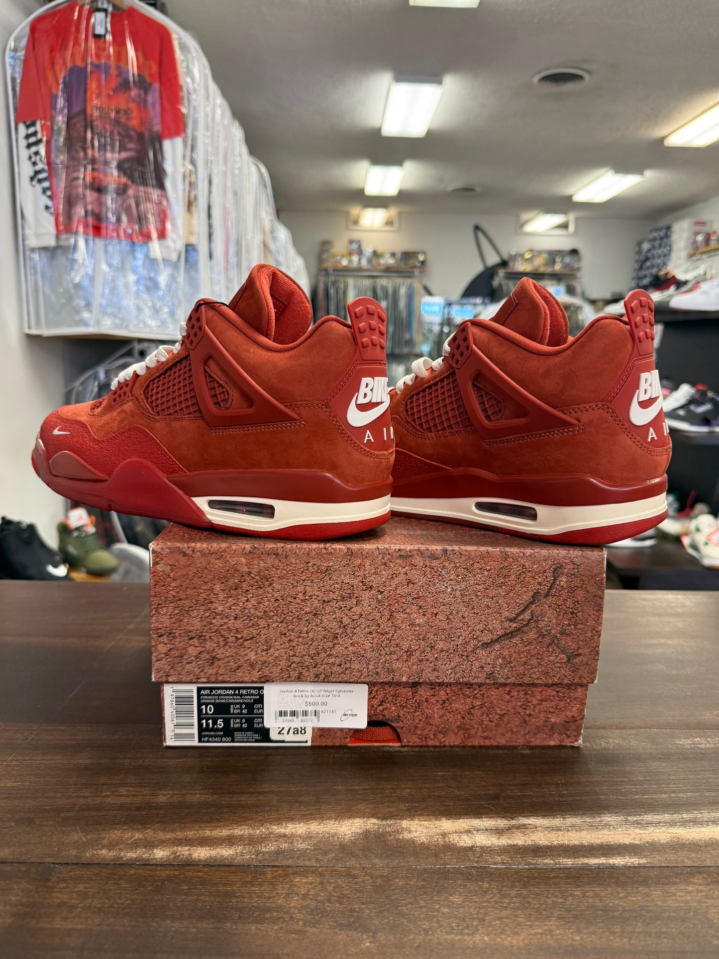 Jordan 4 Retro OG SP Nigel Sylvester Brick by Brick