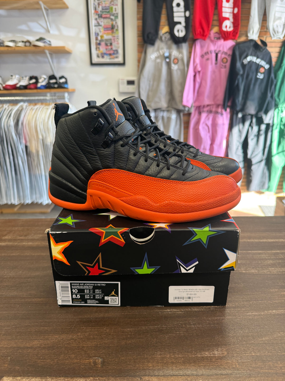 Jordan 12 Retro WNBA All-Star Brilliant Orange (Women's)