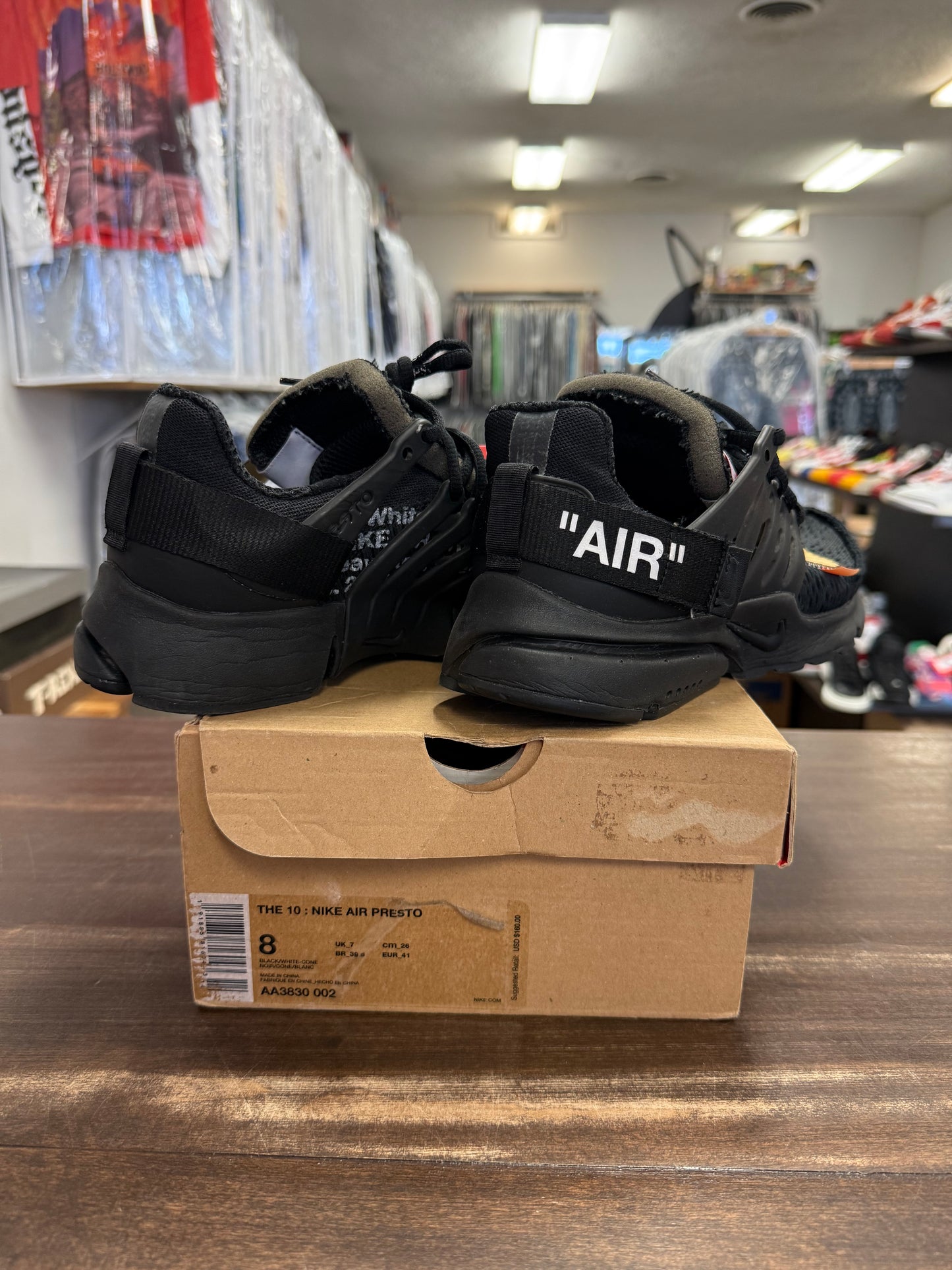 Nike Air Presto Off-White Black (2018)