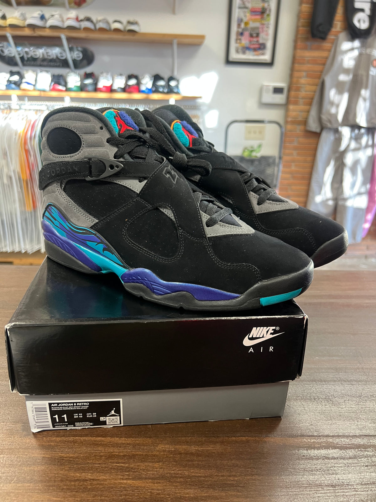 Jordan 8 Aqua 2025