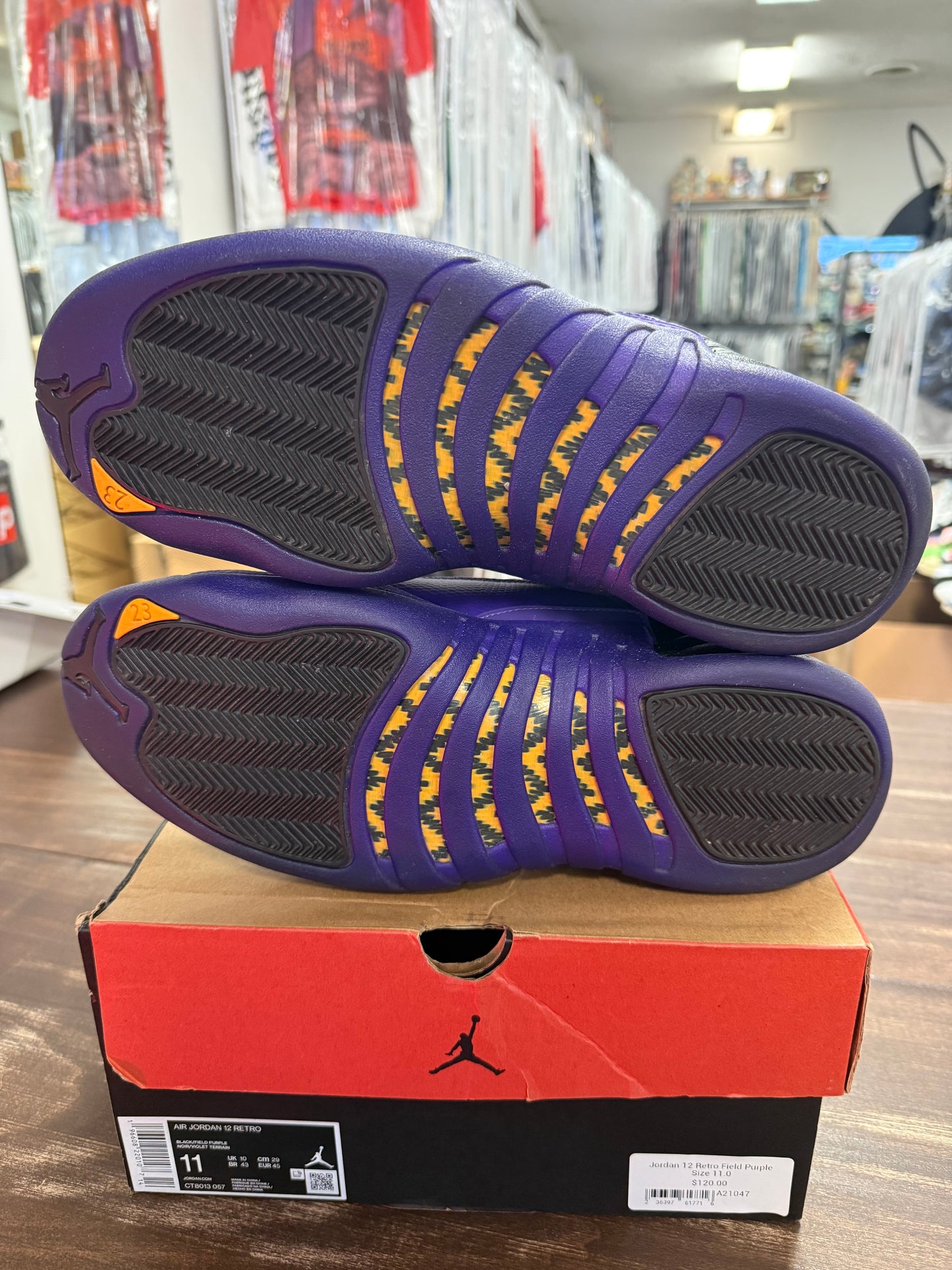 Jordan 12 Retro Field Purple