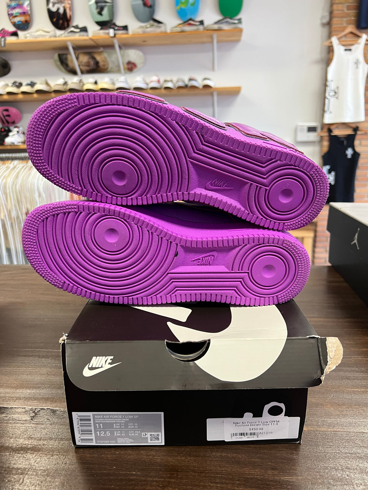 Nike Air Force 1 Low CPFM Fuchsia Dream