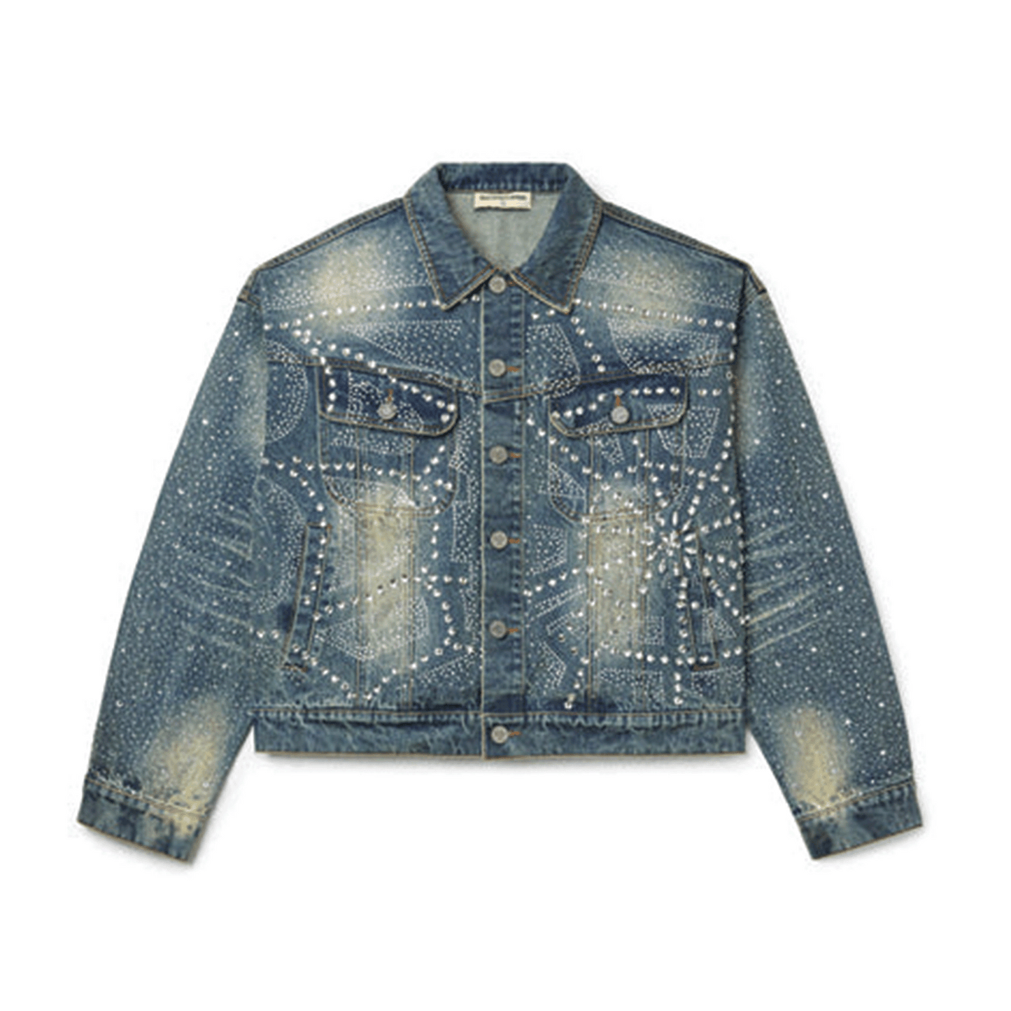 Vale Crystal Rain Denim Jacket