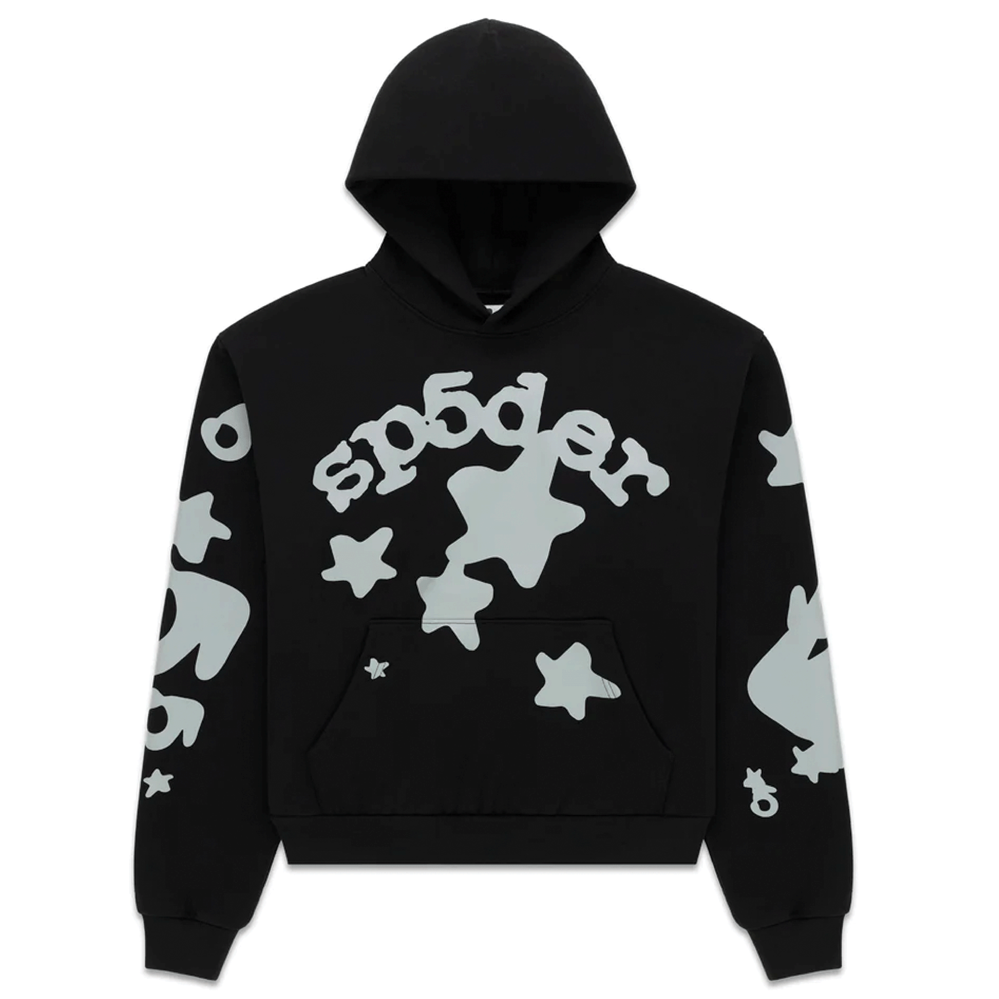 SP5DER REFLECTIVE BELUGA HOODIE BLACK – Sole System