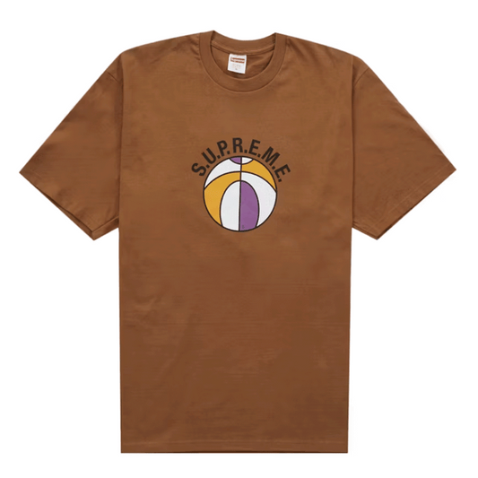 Supreme League Tee Light Brown