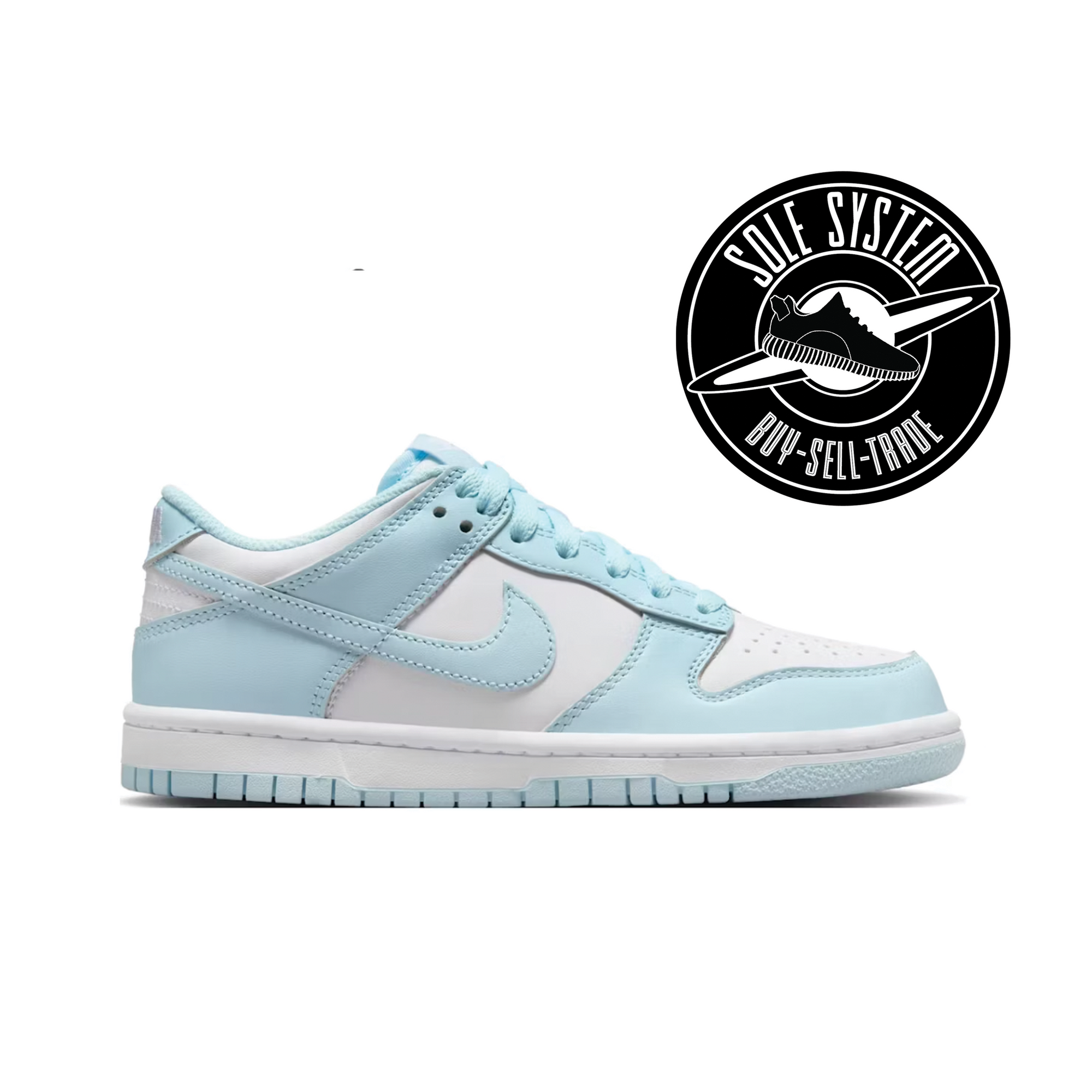 Nike Dunk Low White Glacier Blue (GS)