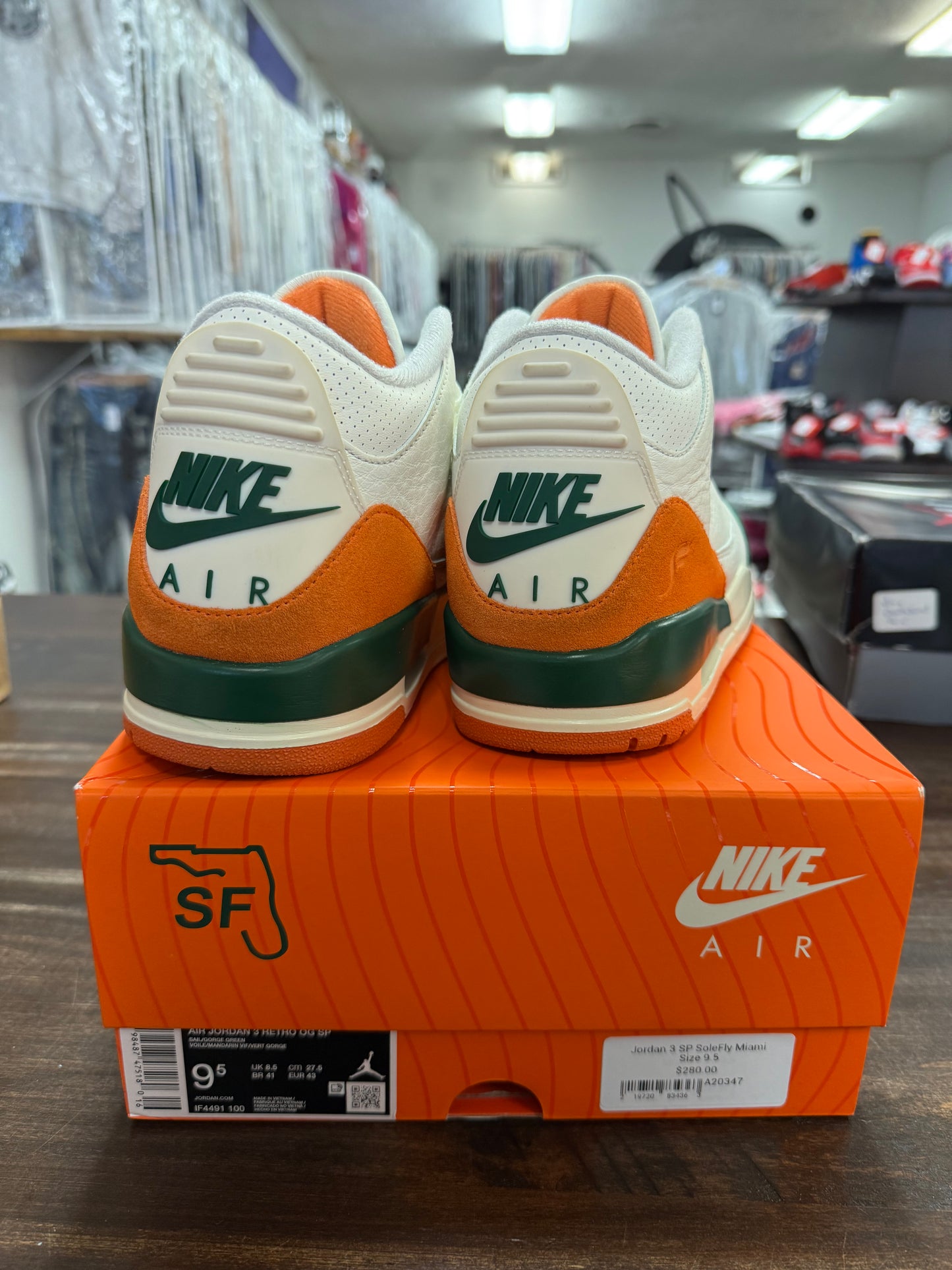 Jordan 3 SP SoleFly Miami