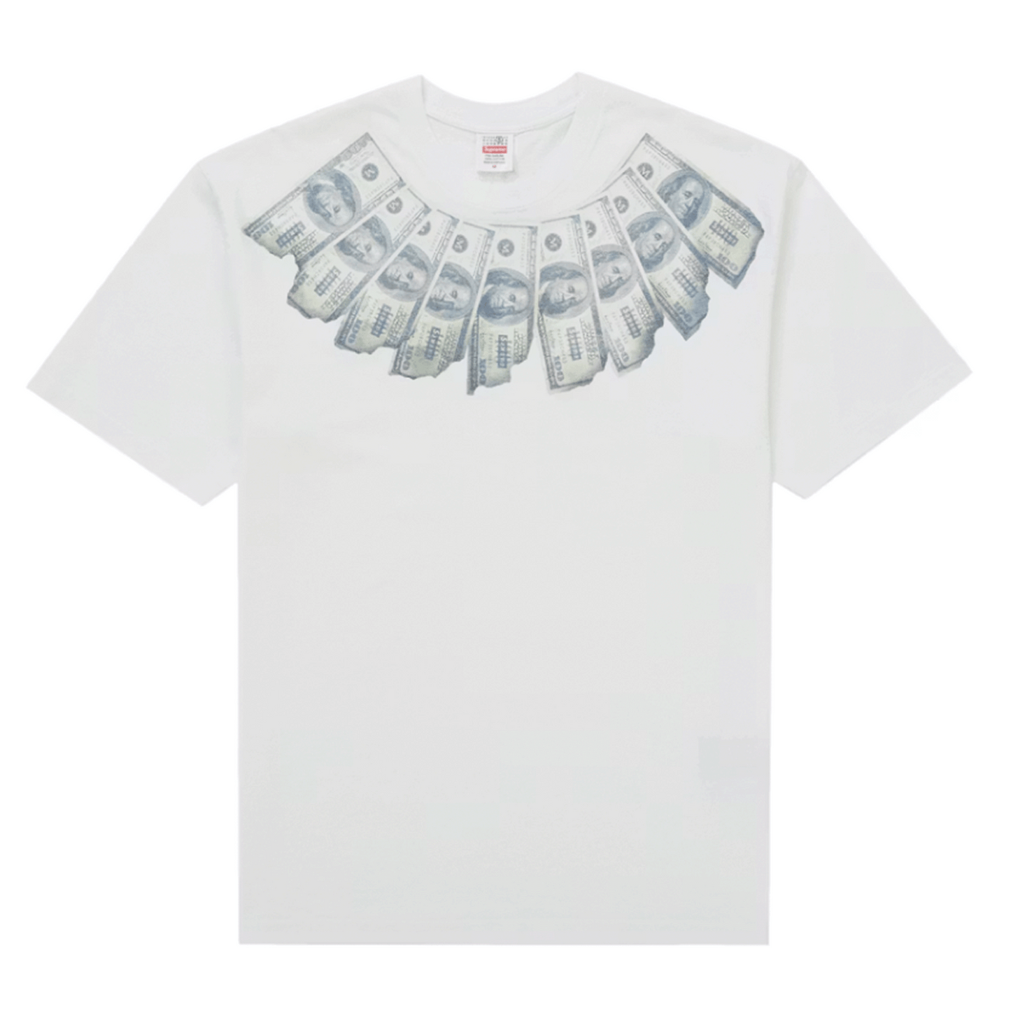 Supreme MM6 Maison Margiela Money S/S Top White