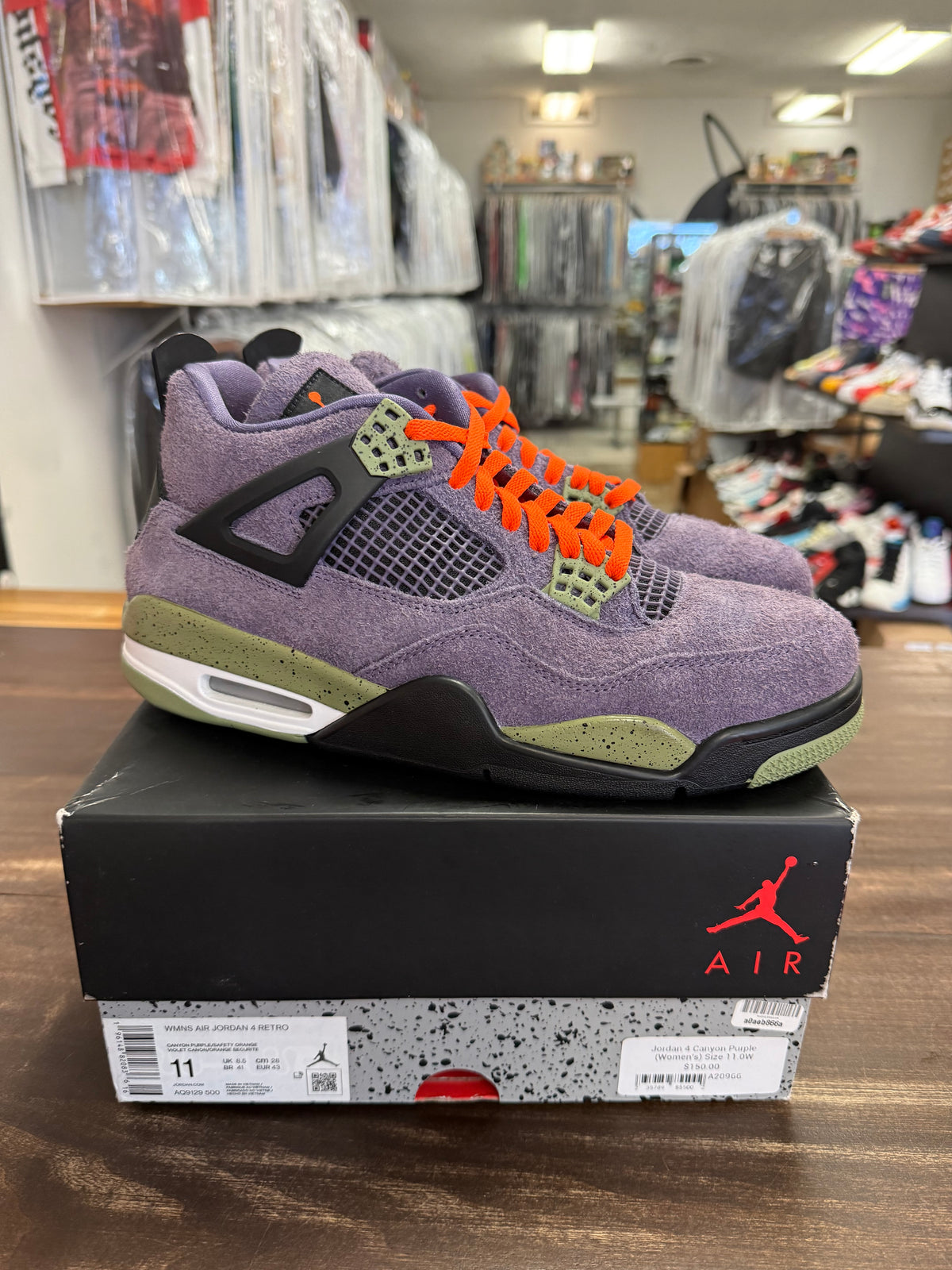 Jordan 4 Canyon Purple (Women's)