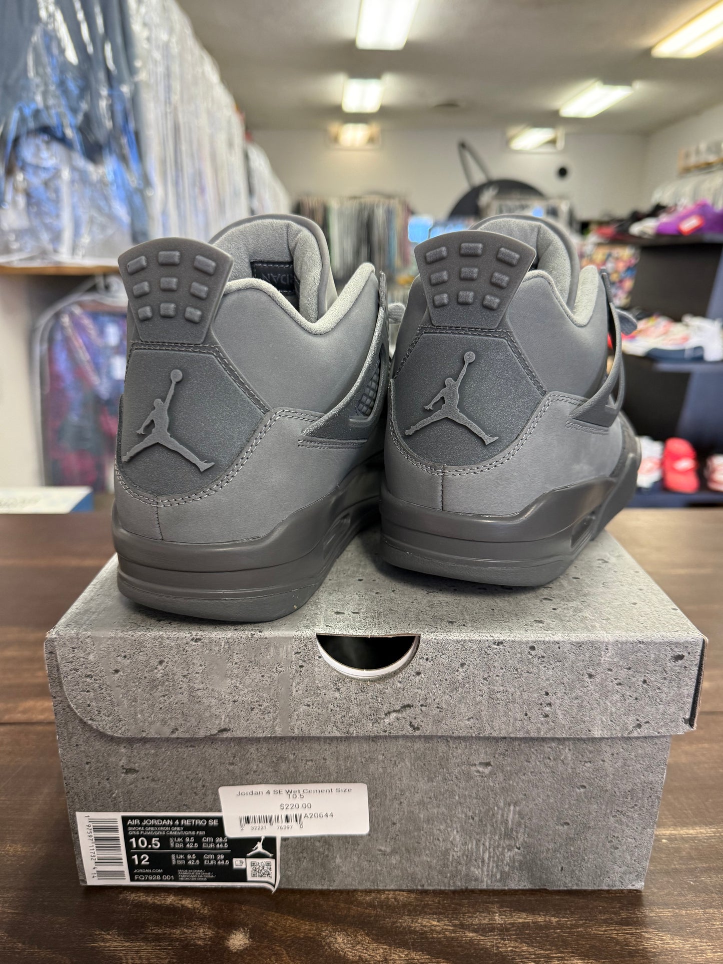 Jordan 4 SE Wet Cement