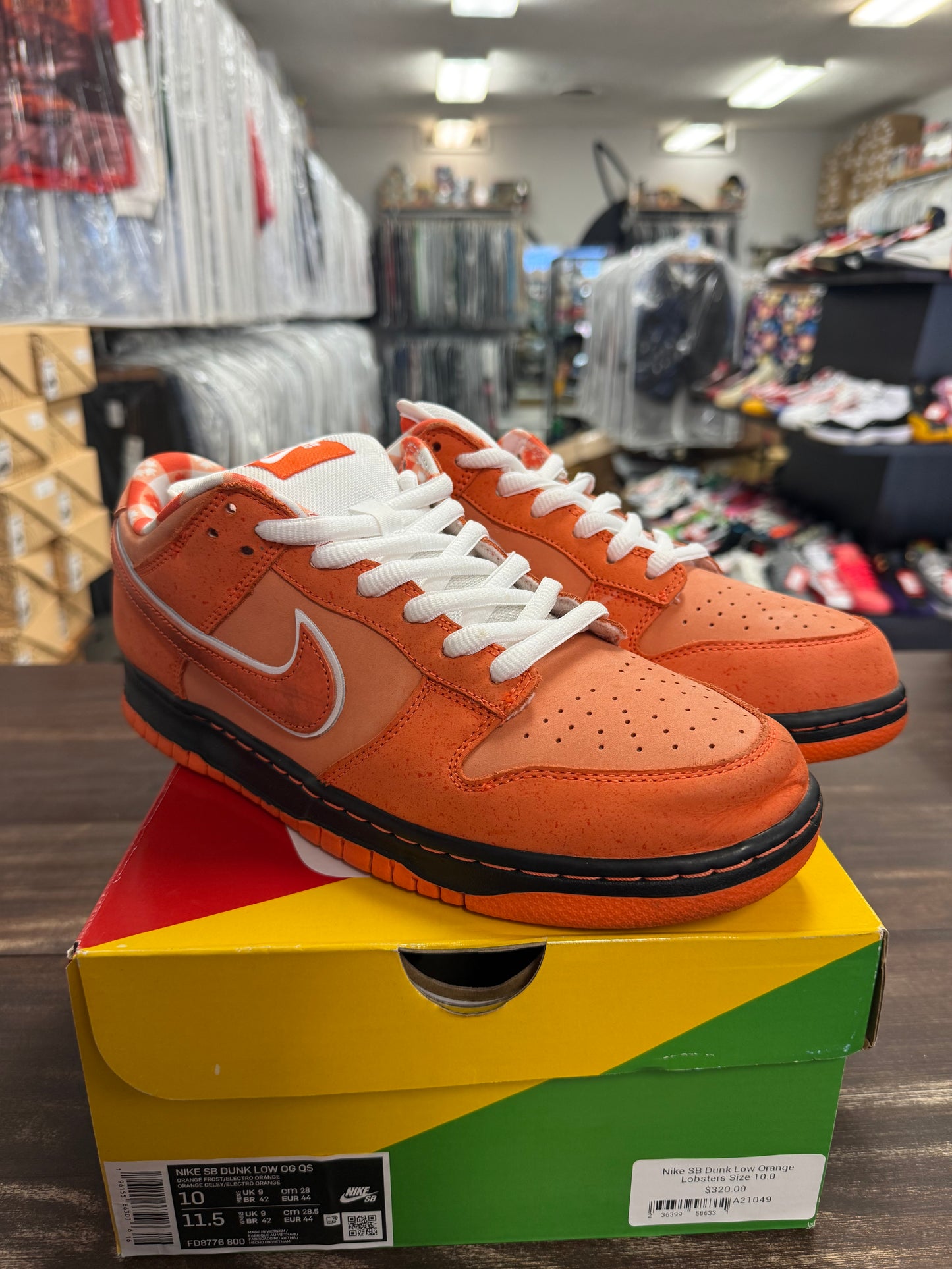 Nike SB Dunk Low Orange Lobsters