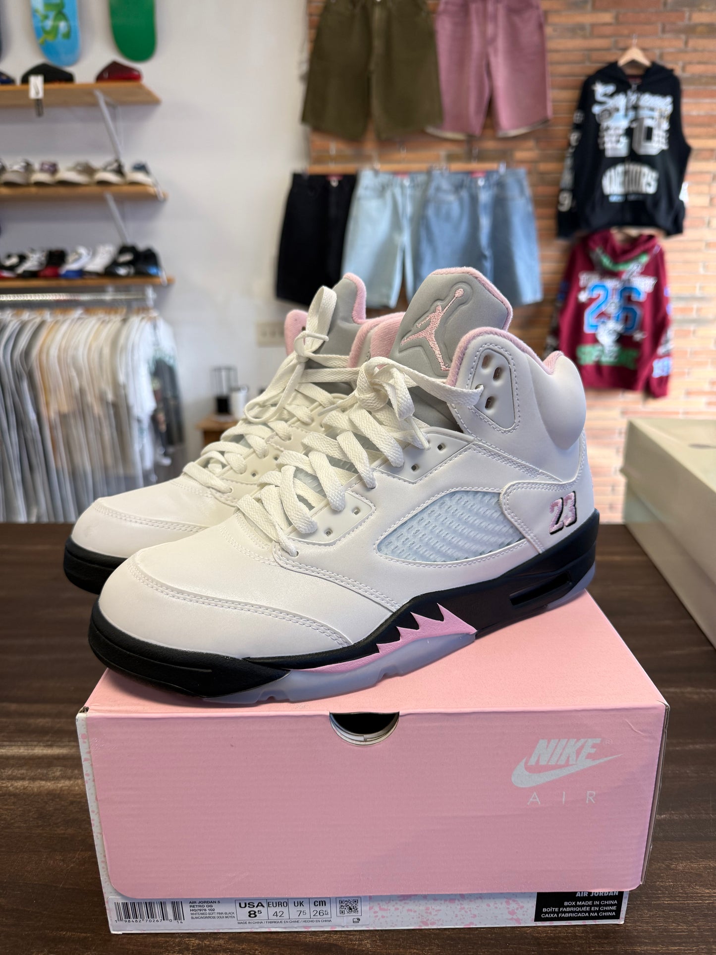 Jordan 5 Retro Medium Soft Pink